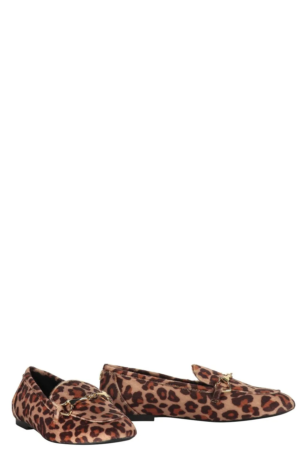 Love Moschino Leopard Printed Mocassins
