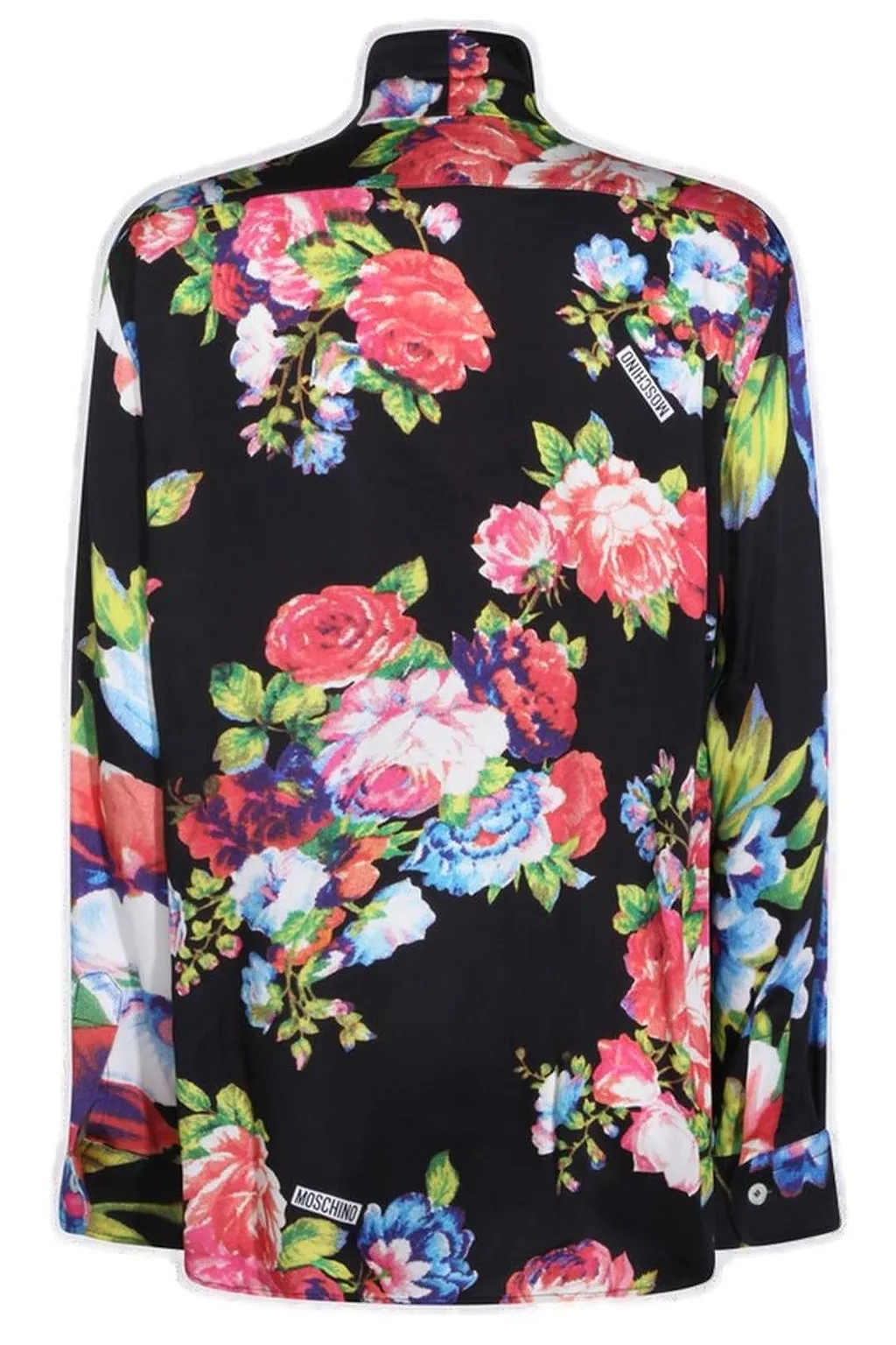 Moschino Long Sleeve Floral Shirt