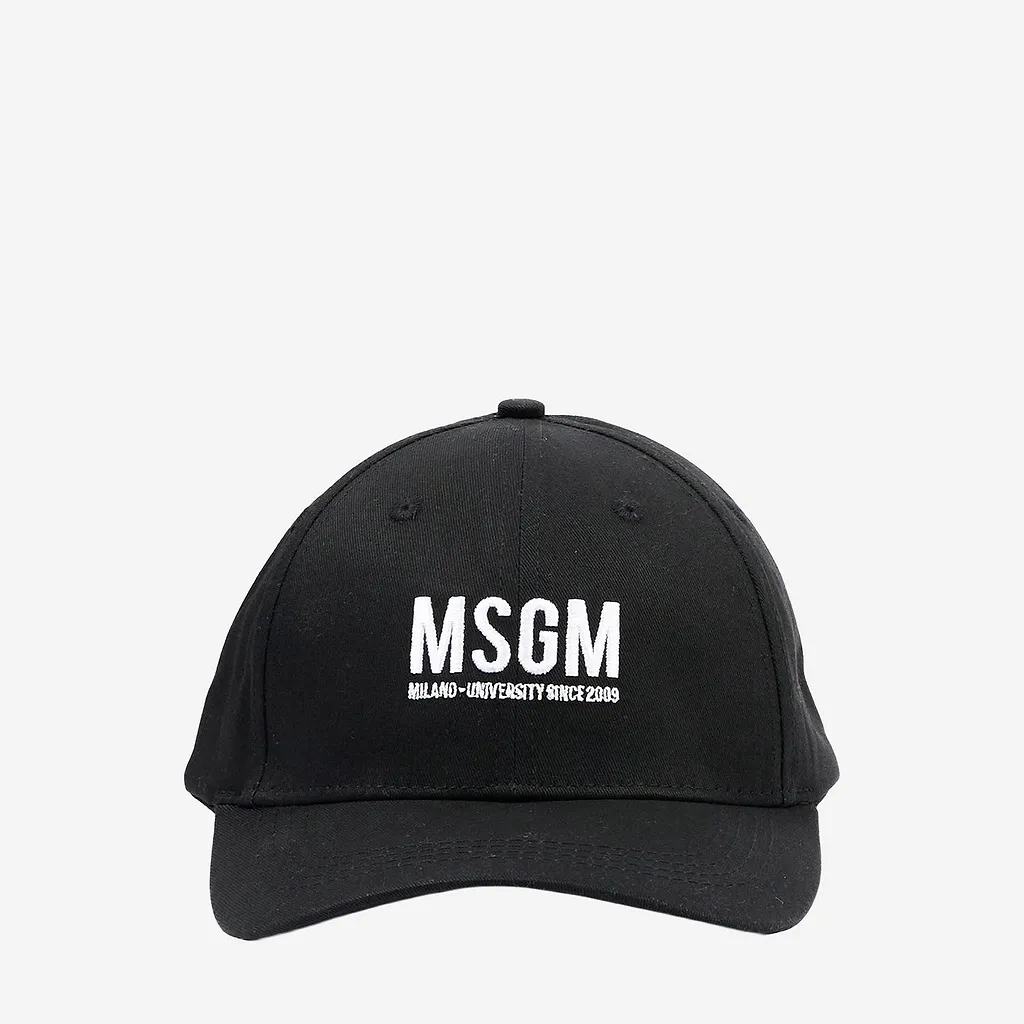 Msgm Kids Logo Baseball Hat