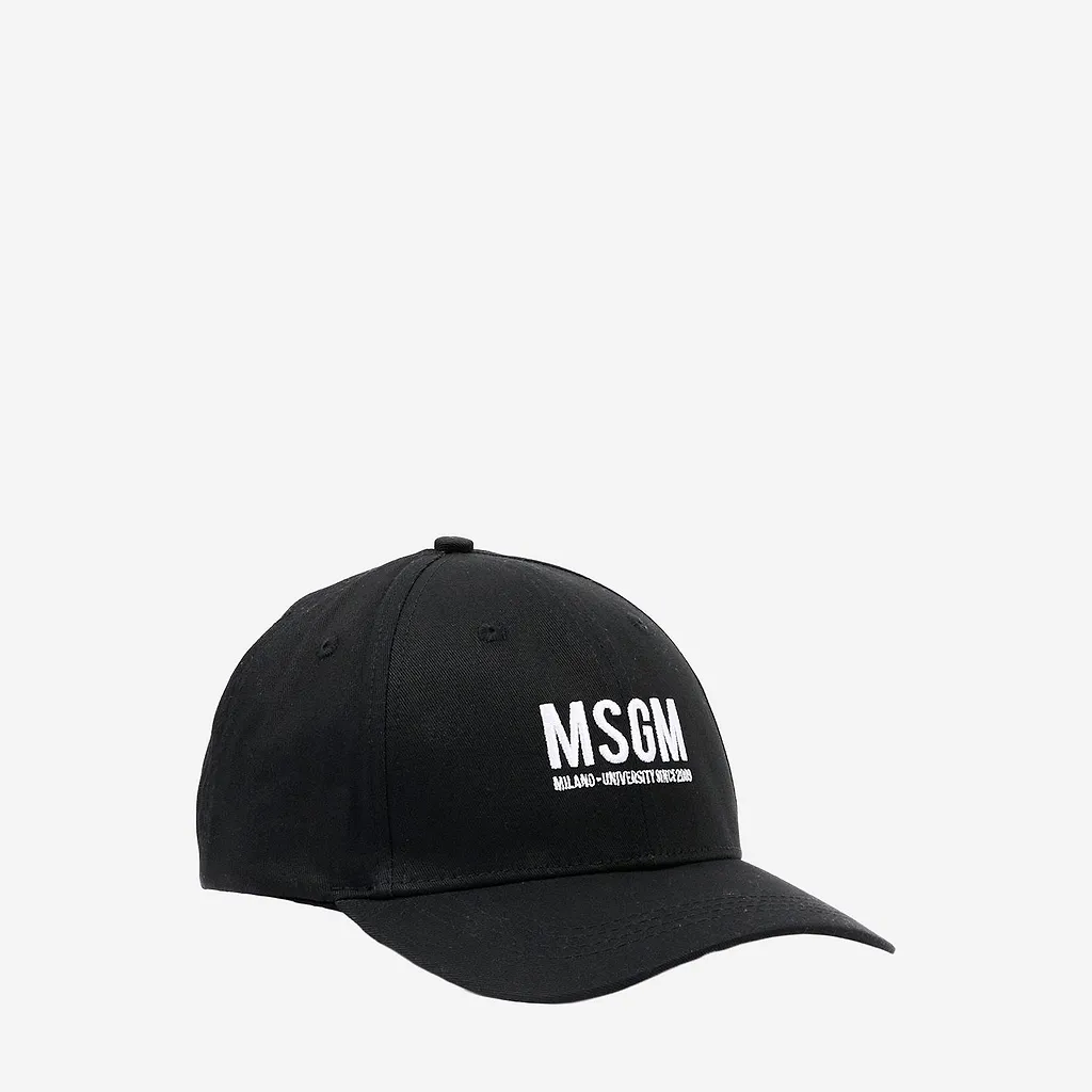 Msgm Kids Logo Baseball Hat