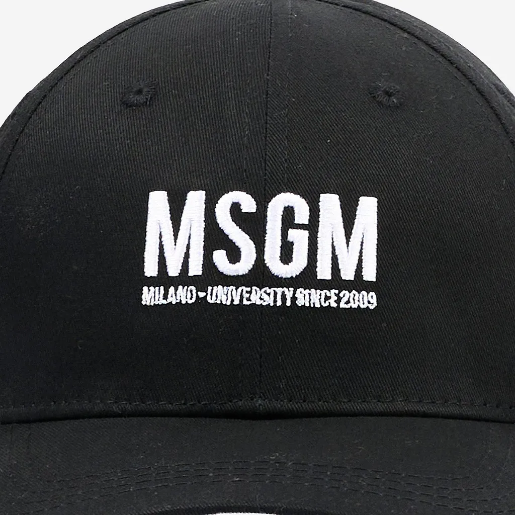 Msgm Kids Logo Baseball Hat