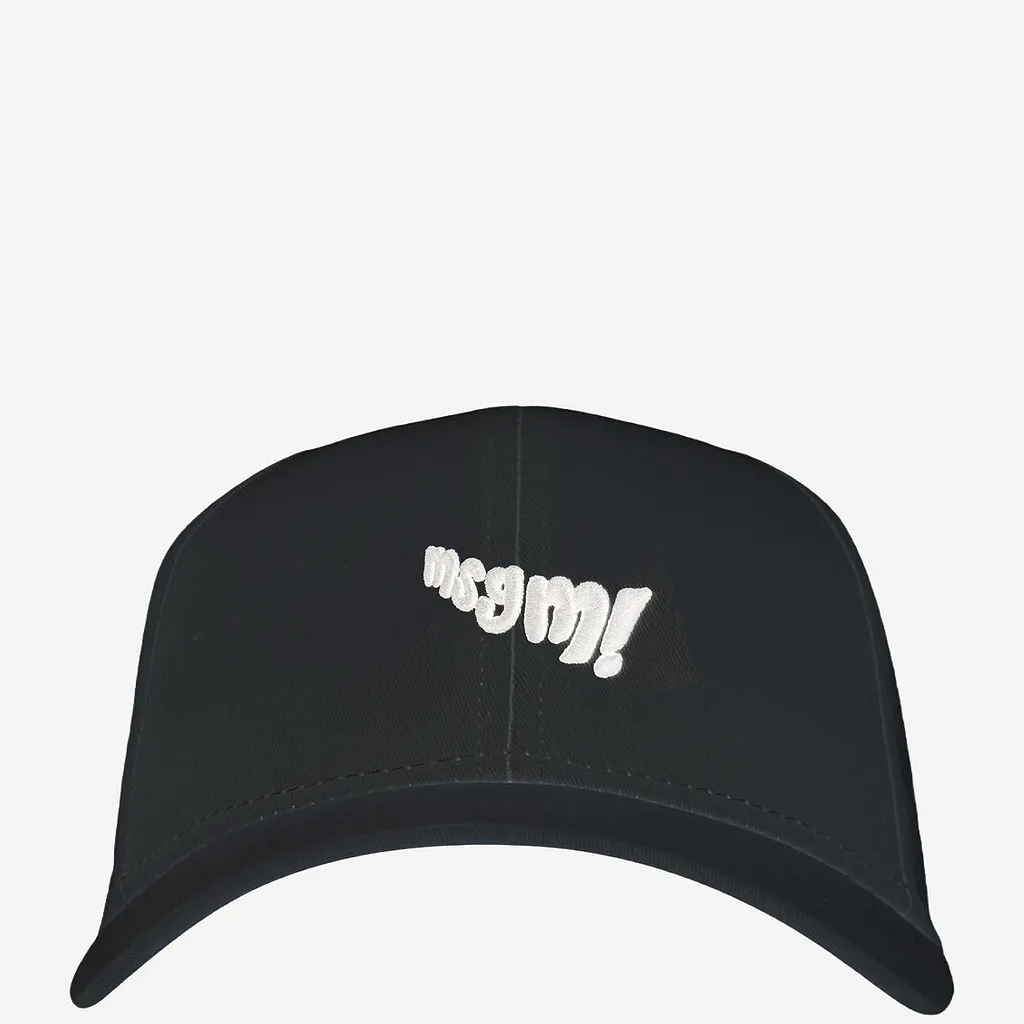 Msgm Kids Logo Baseball Hat