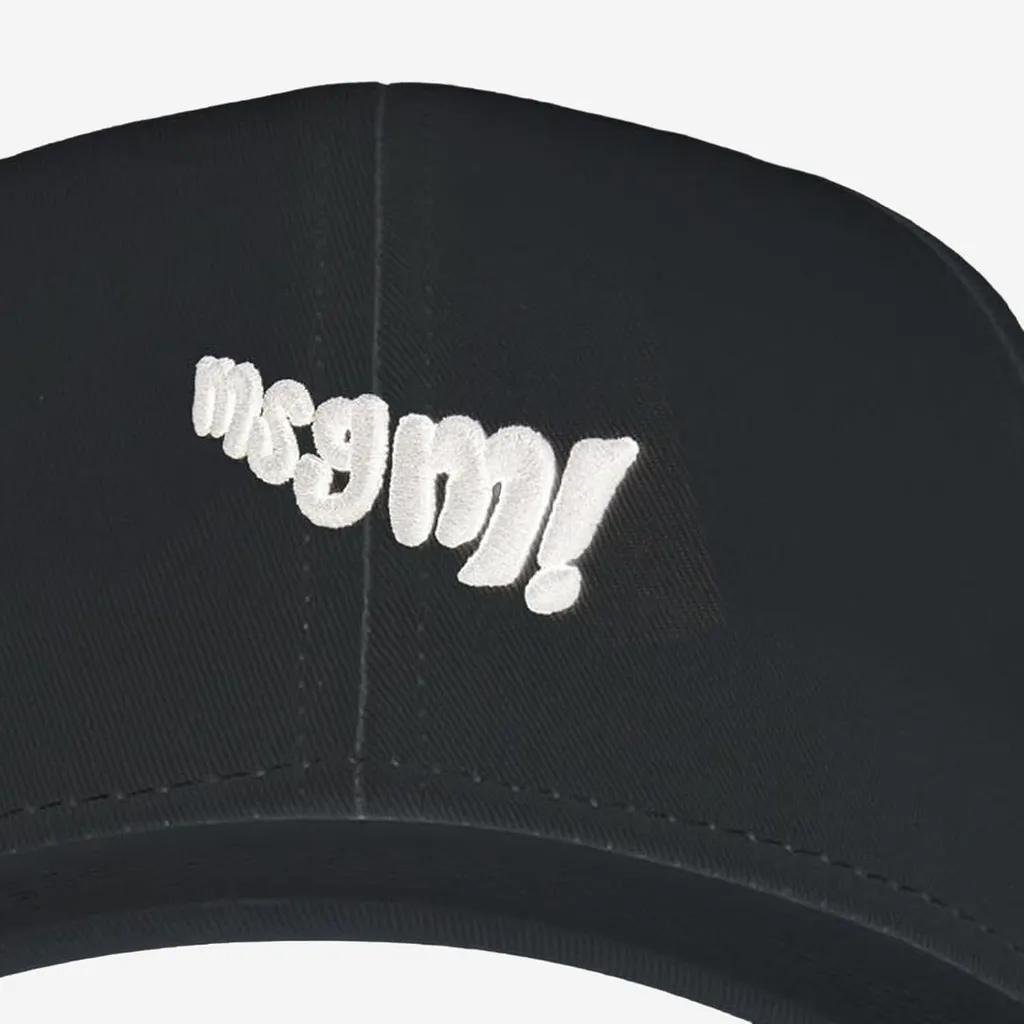 Msgm Kids Logo Baseball Hat