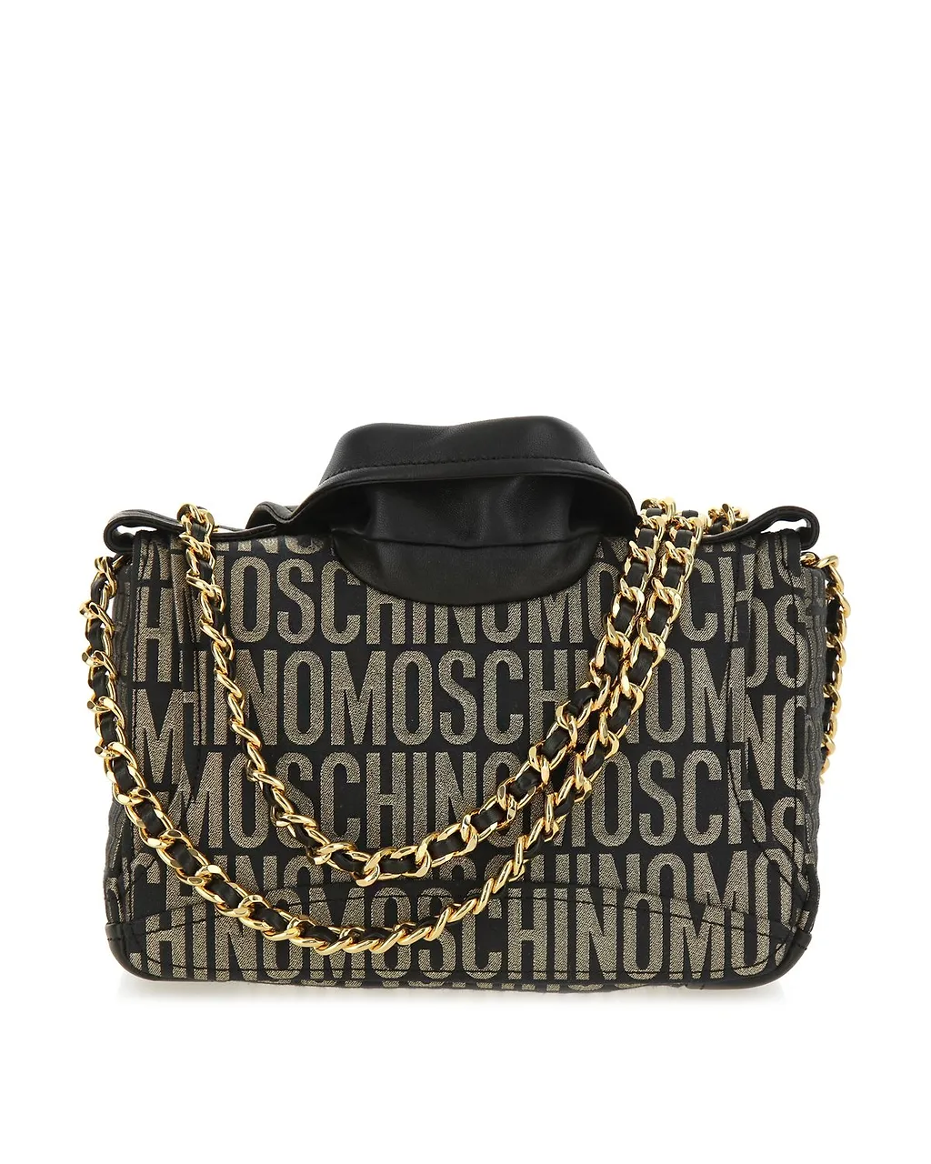 Moschino Monogrammed Biker Bag