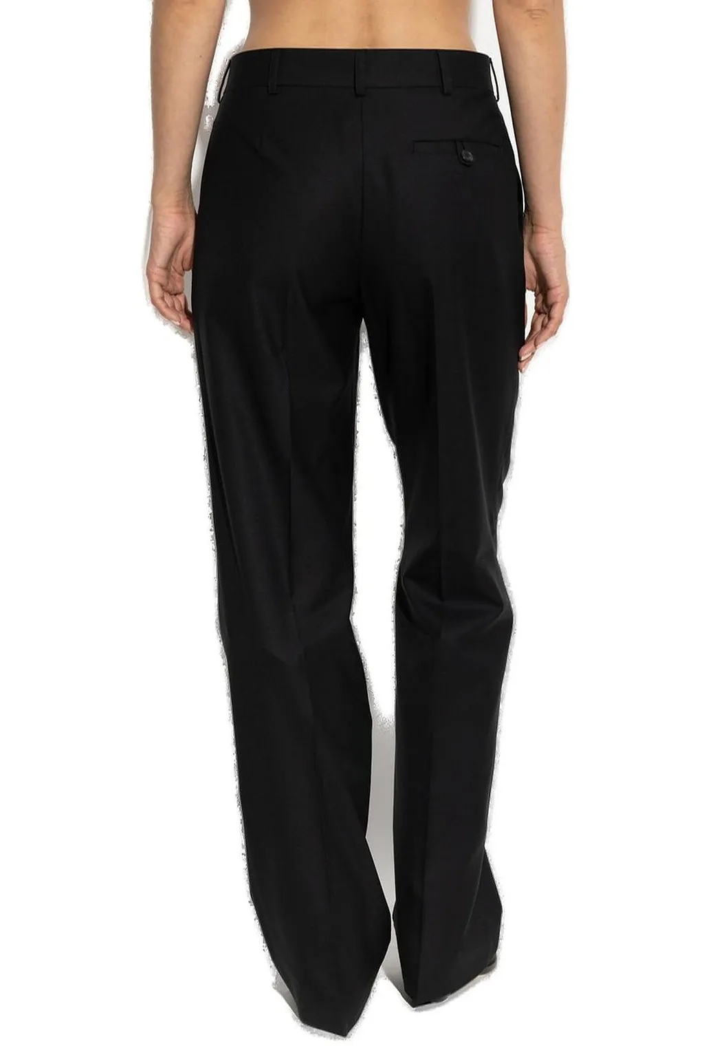 Moschino Straight Leg Tailored Trousers