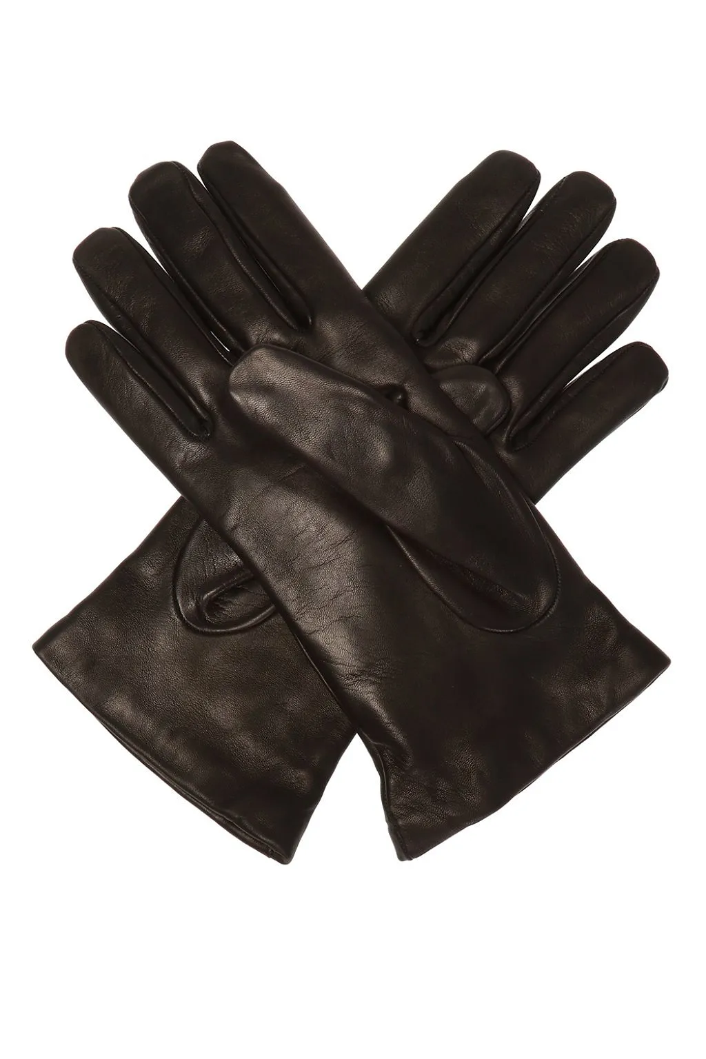 Moschino Logo-Lettering Gloves