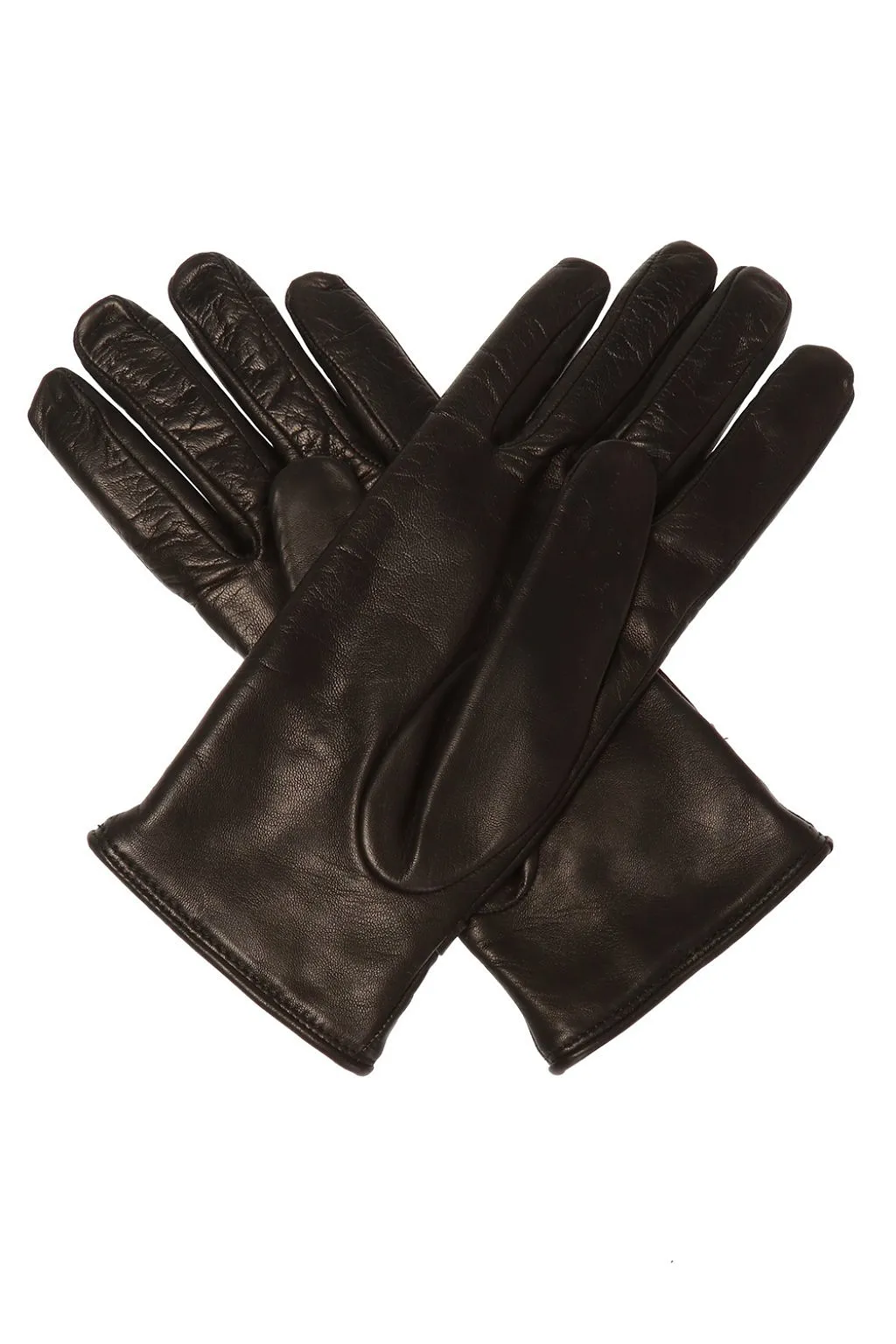 Moschino Logo-Lettering Gloves