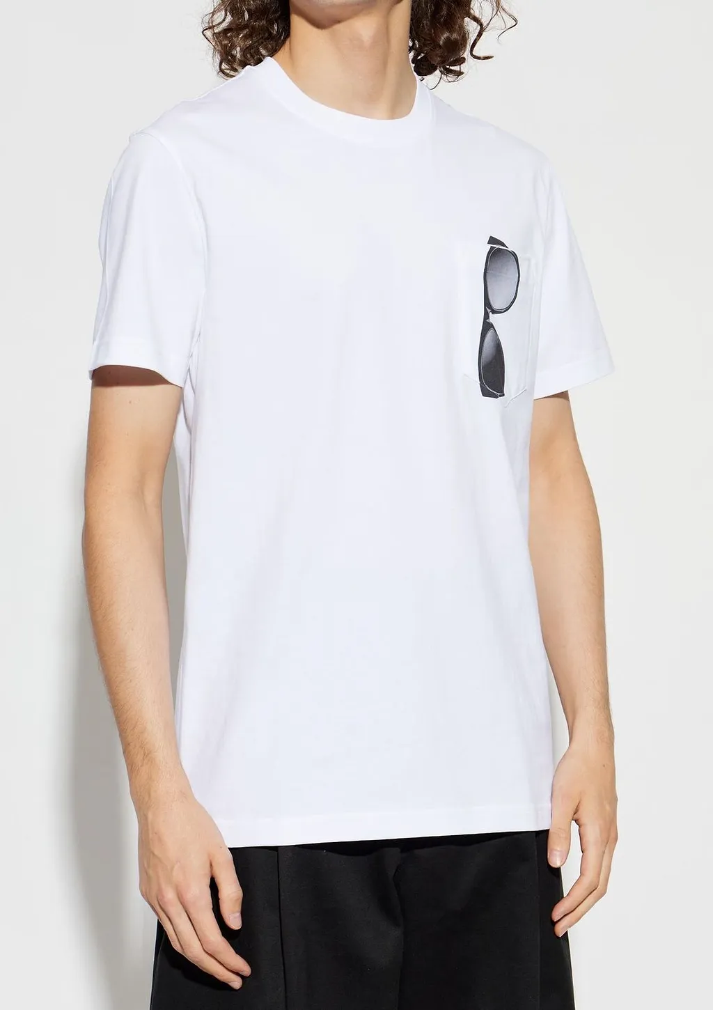 Moschino Sunglasses Pocket T-Shirt