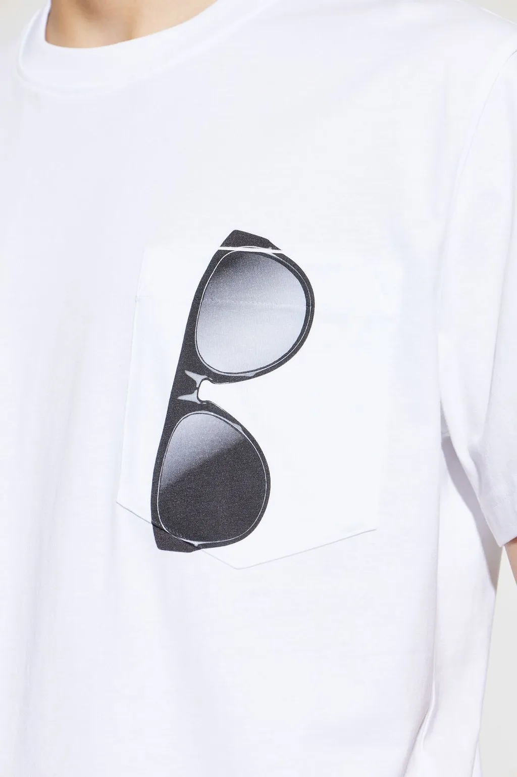 Moschino Sunglasses Pocket T-Shirt