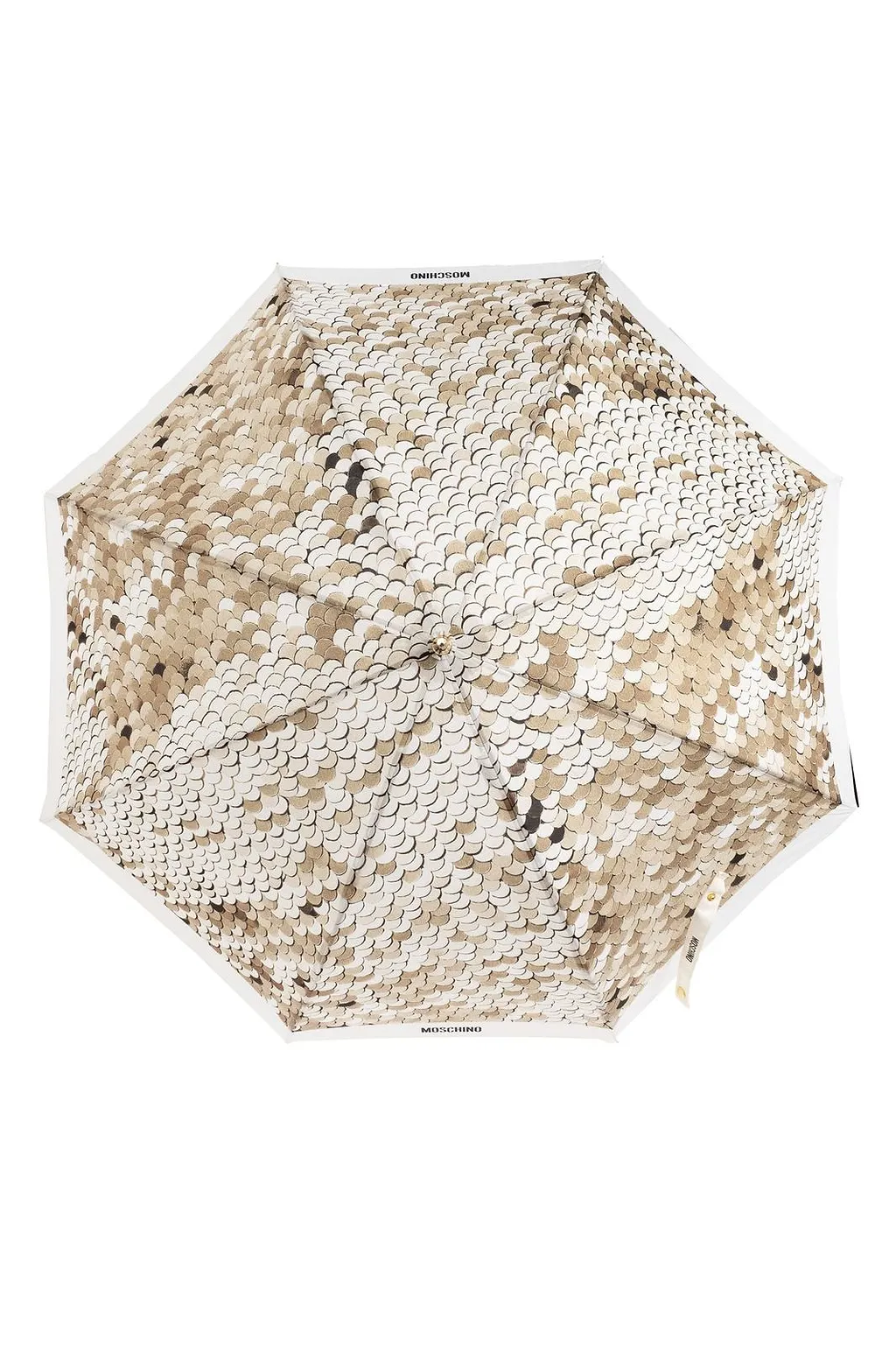 Moschino Printed Stick Umbrella