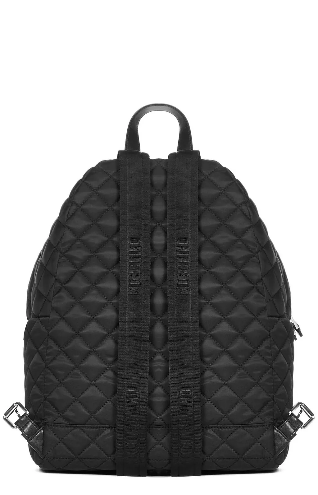 Moschino Quilted Logo Lettering Backpack