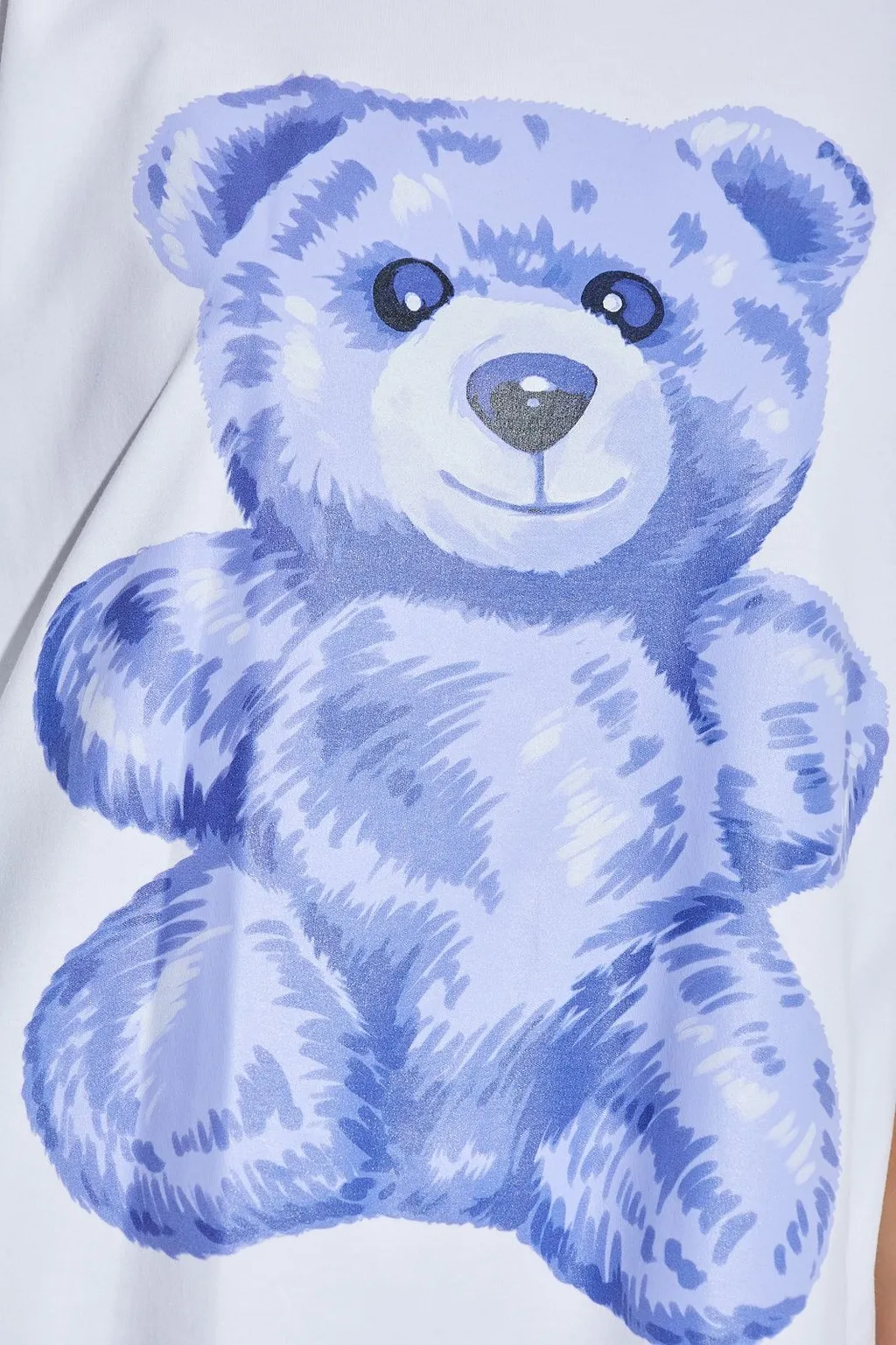 Moschino Teddy Bear Printed Oversized Dress