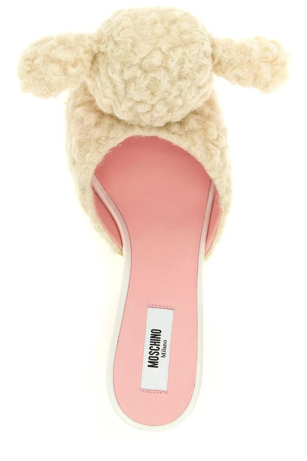 Moschino Sheep Embellished Mules