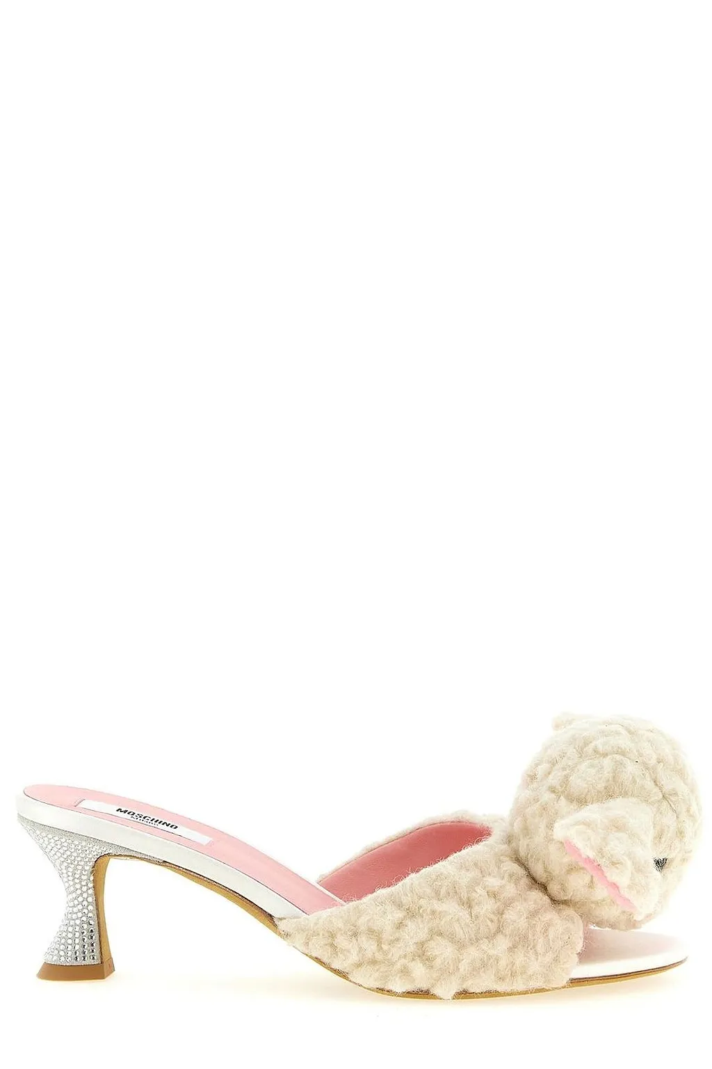 Moschino Sheep Embellished Mules