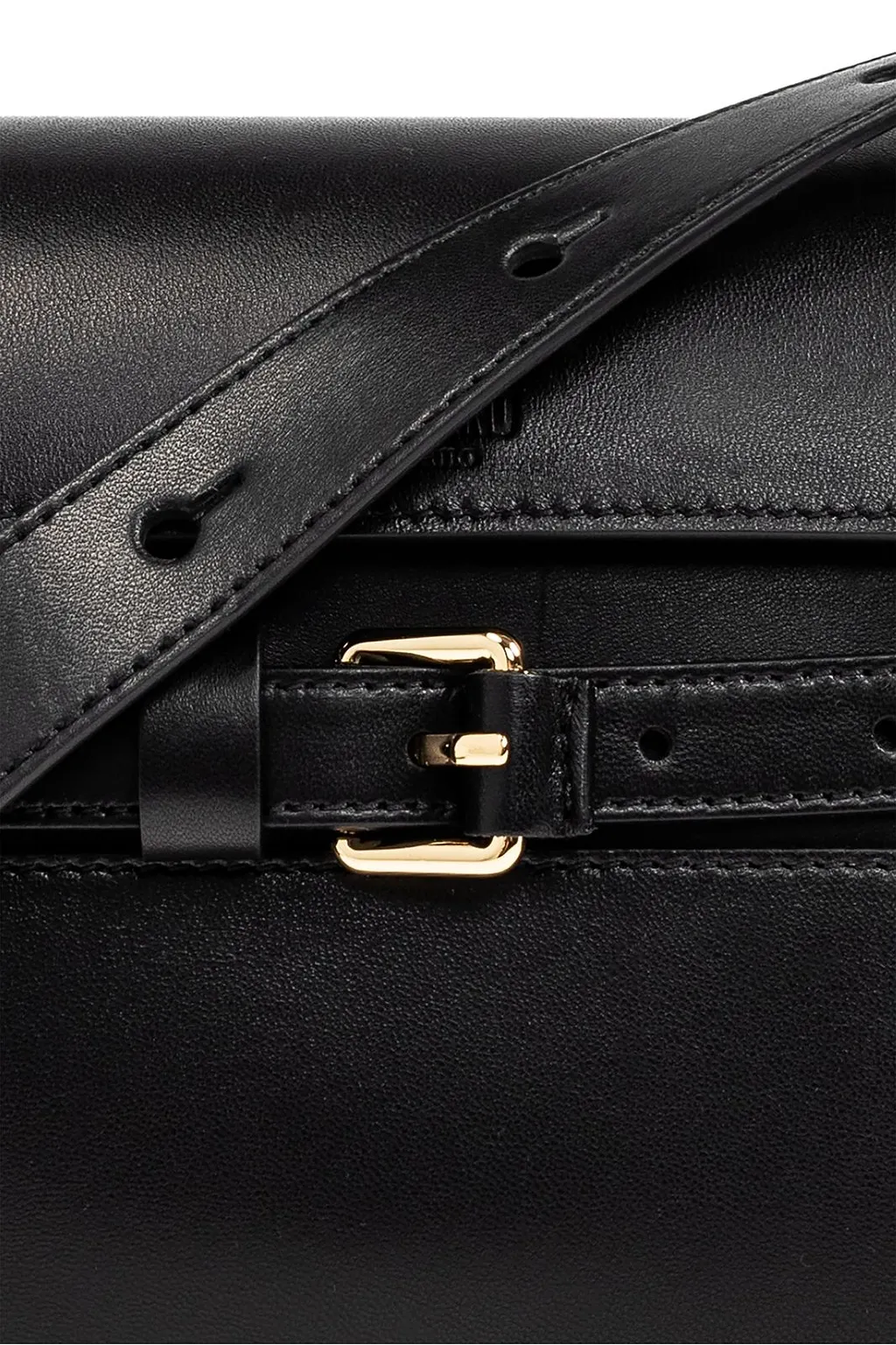Moschino Tie Me Foldover Top Crossbody Bag