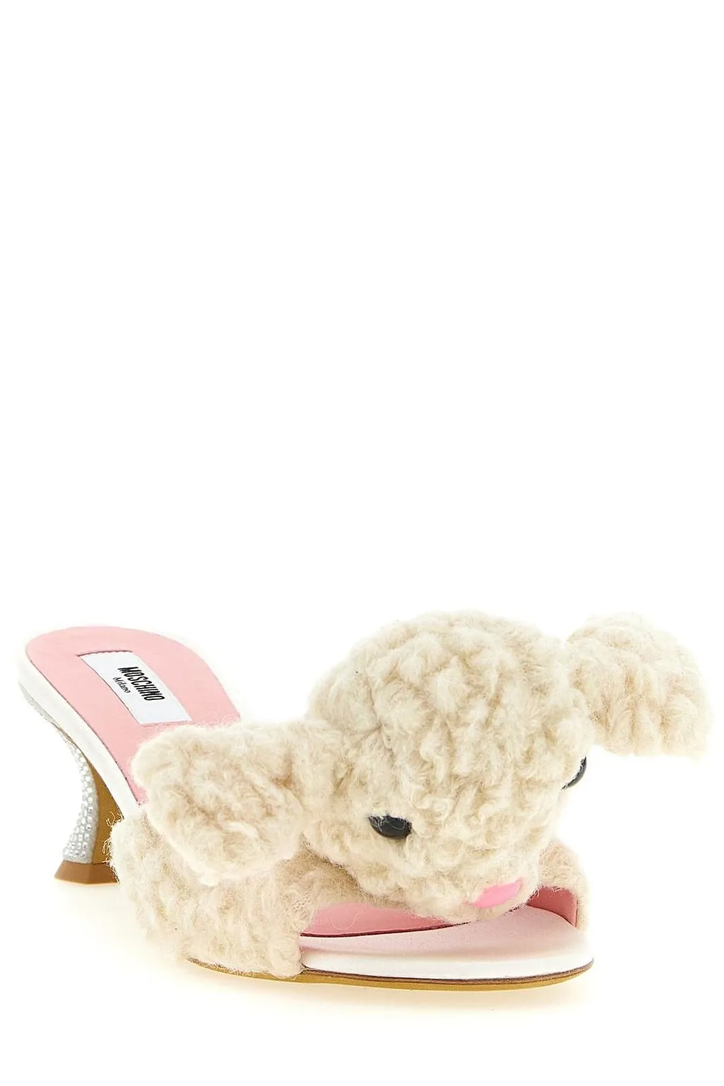 Moschino Sheep Embellished Mules