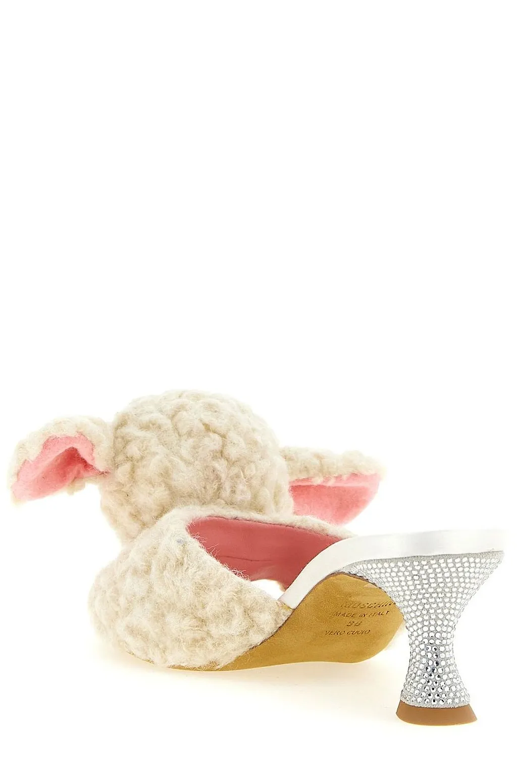 Moschino Sheep Embellished Mules