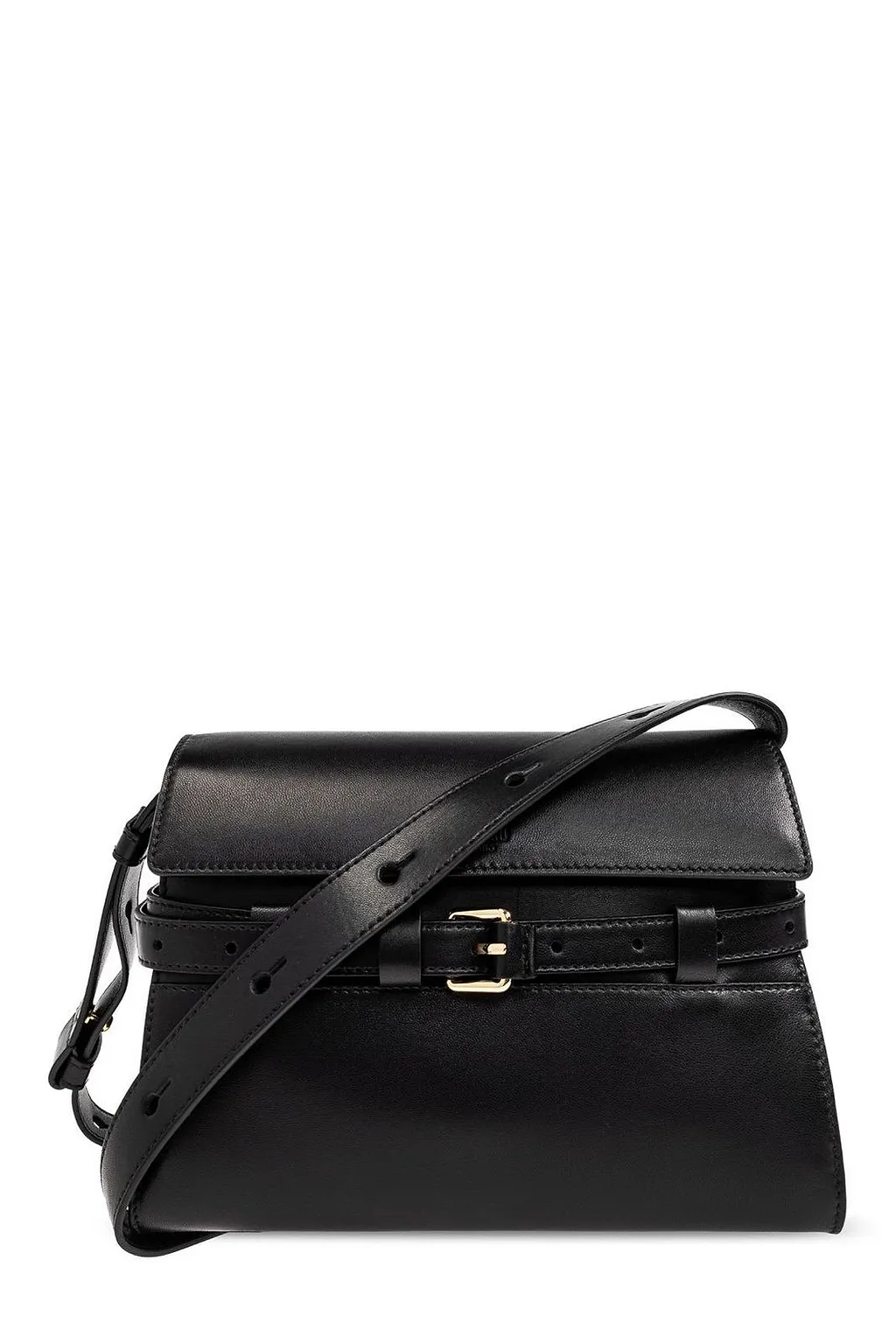 Moschino Tie Me Foldover Top Crossbody Bag