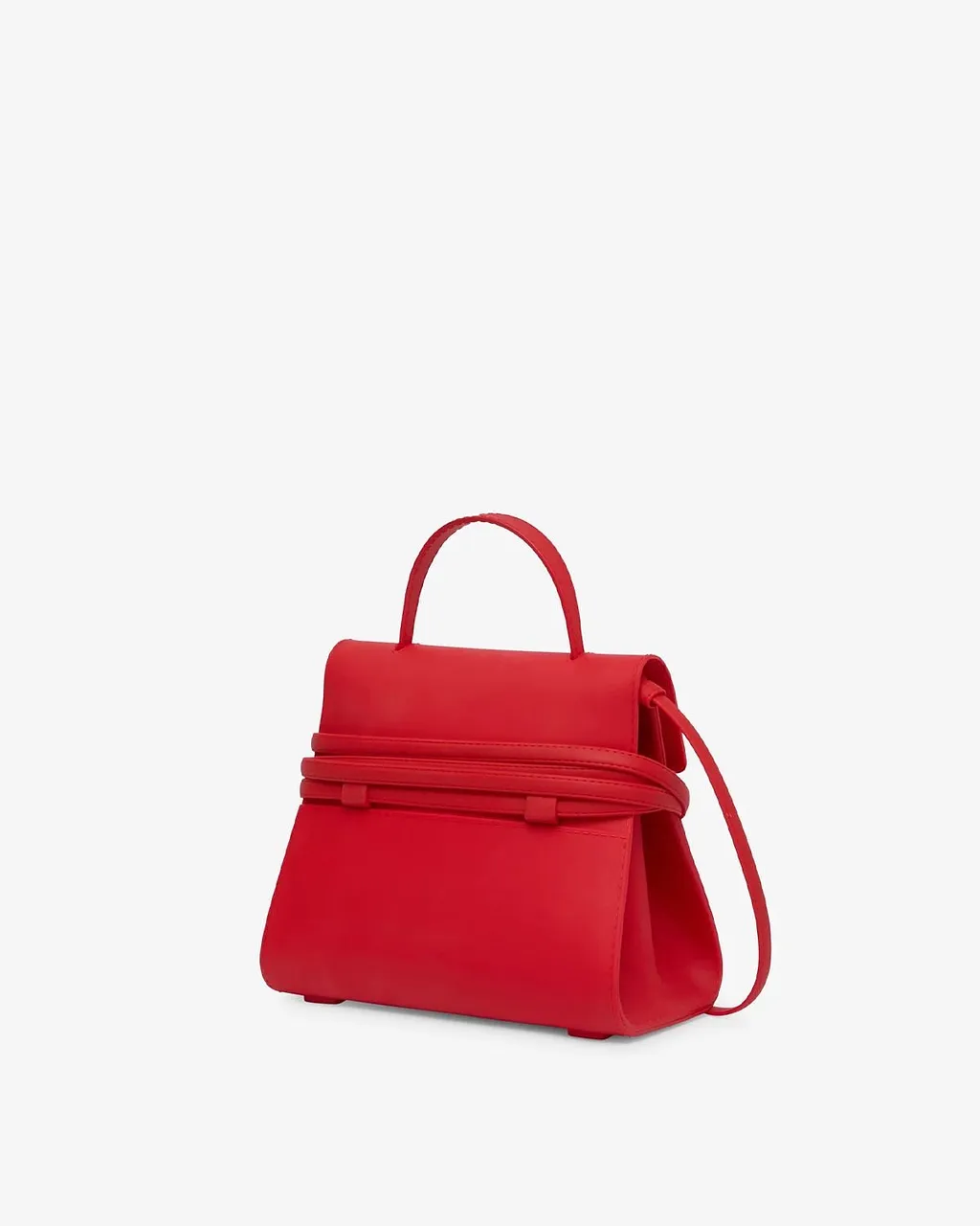 Moschino Tie Me Small Top Handle Shoulder Bag