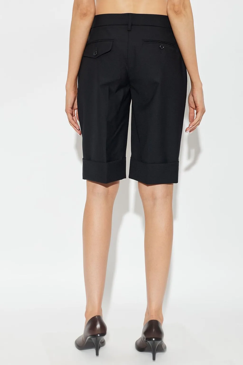 Moschino Turn-Up Tailored Shorts