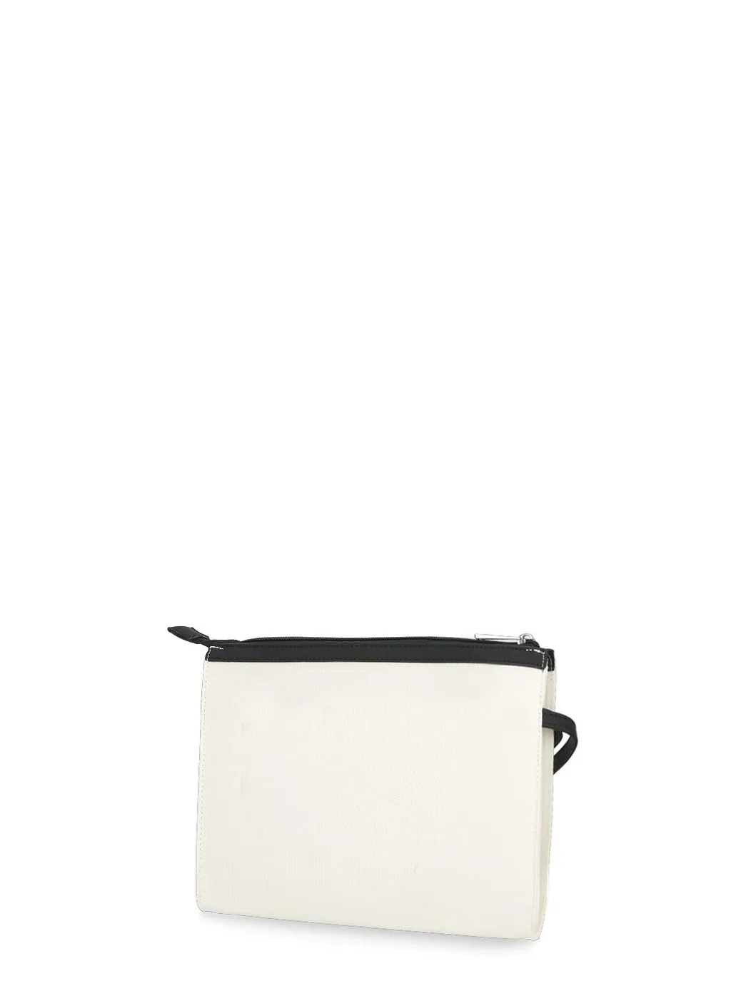 Msgm Kids Logo-Printed Zipped Clutch Bag