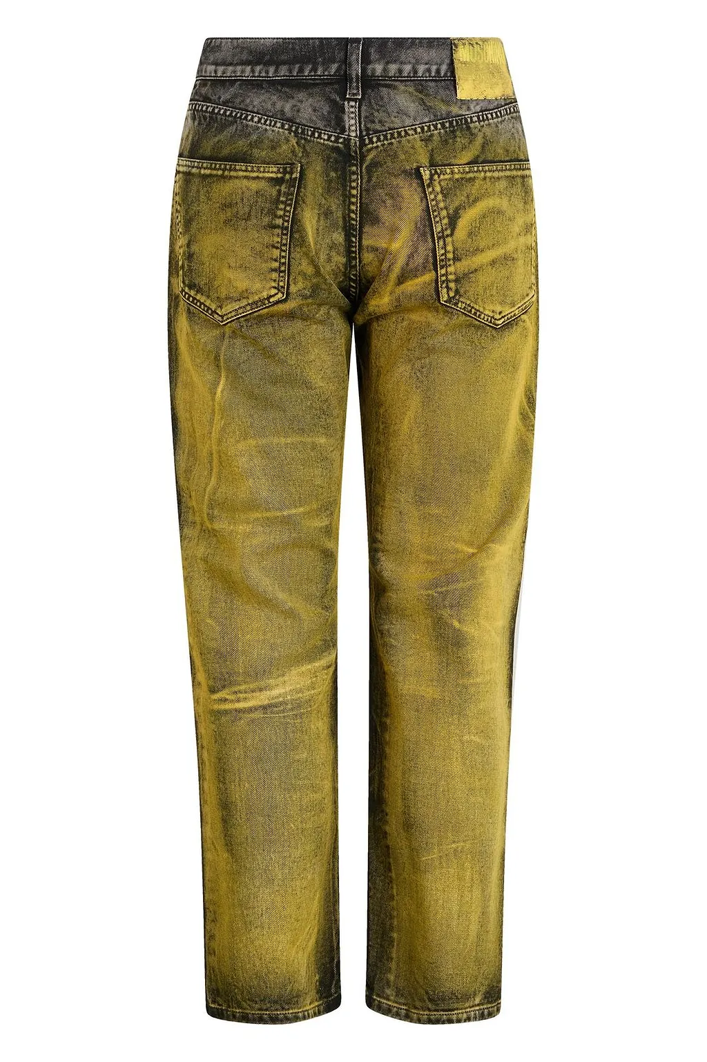 Moschino Washed Effect Straight-Leg Jeans