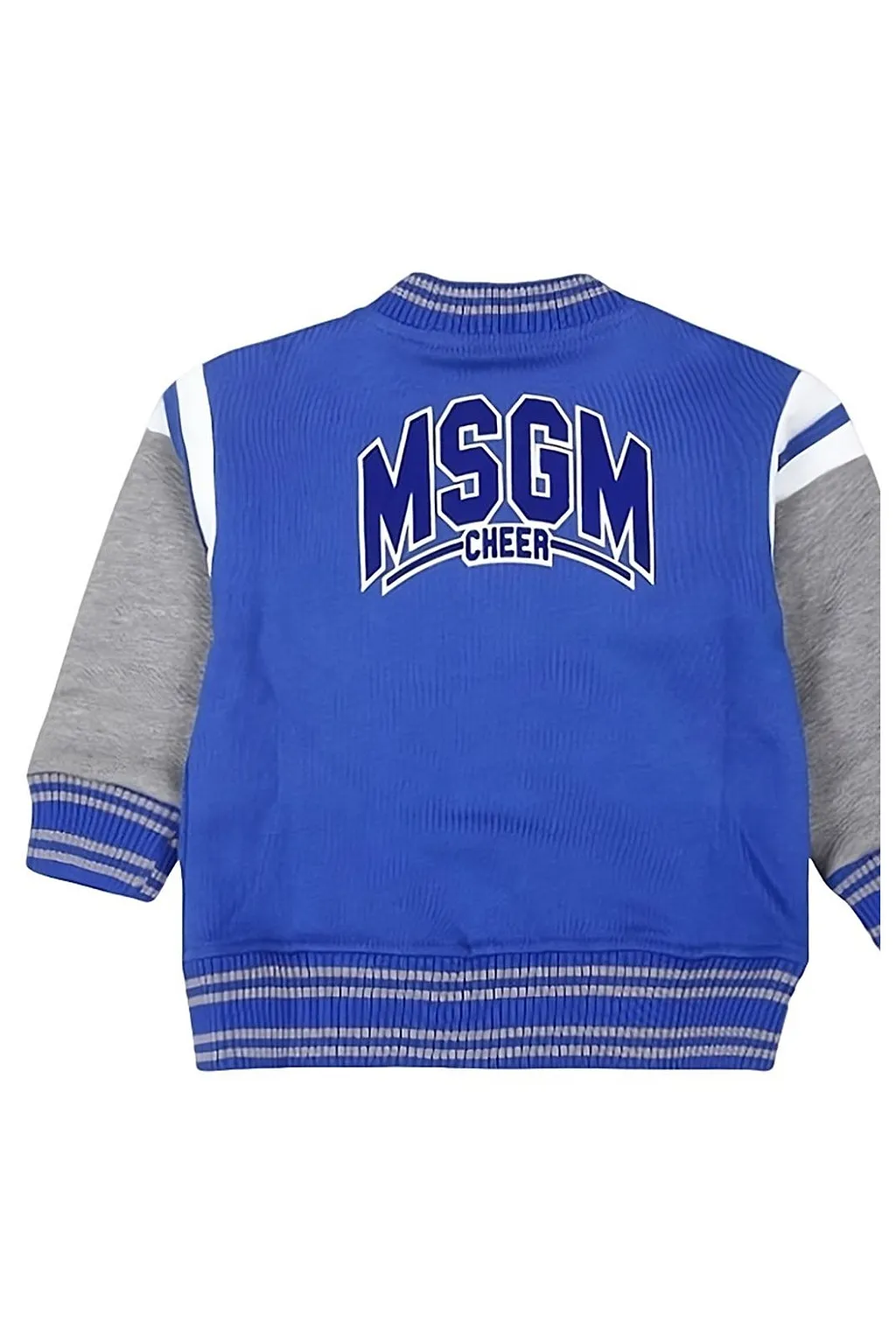 Msgm Kids Royal Zipped Bomber Jacket