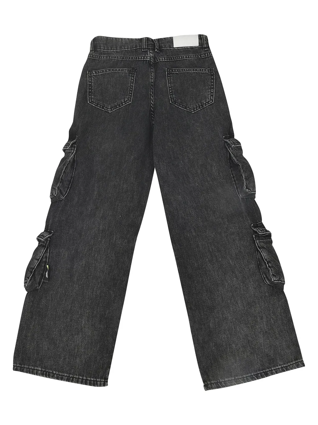 Msgm Kids Straight Cargo Jeans