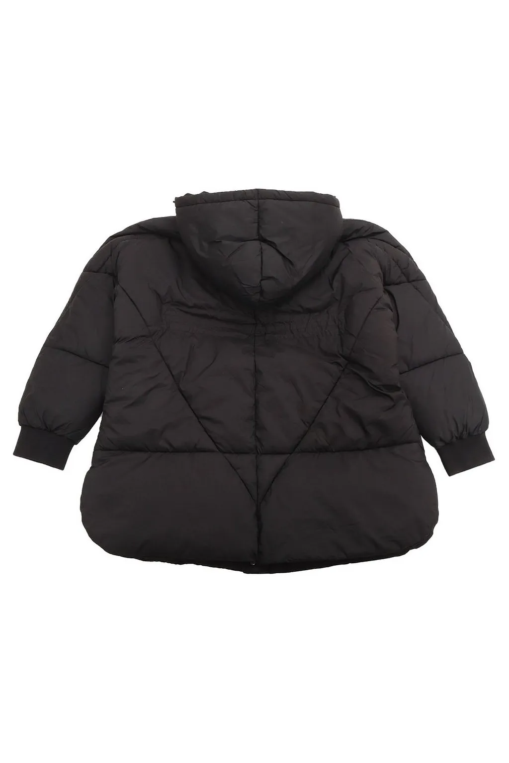 Msgm Kids Straight Hem Quilted Jacket