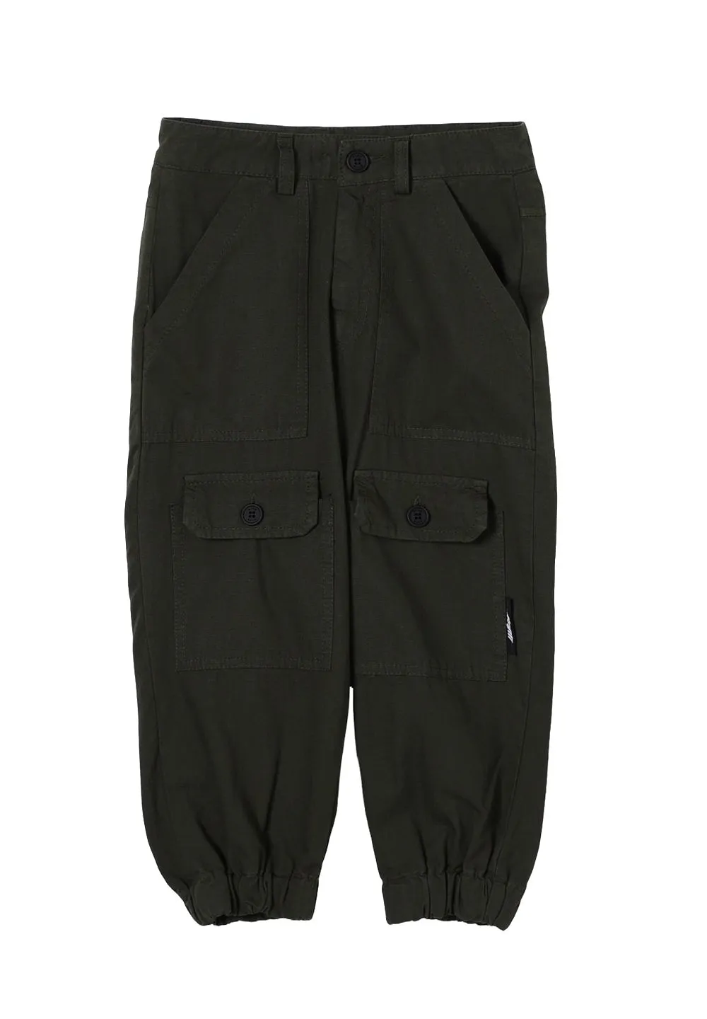 Msgm Kids Tapered Leg Cargo Pants
