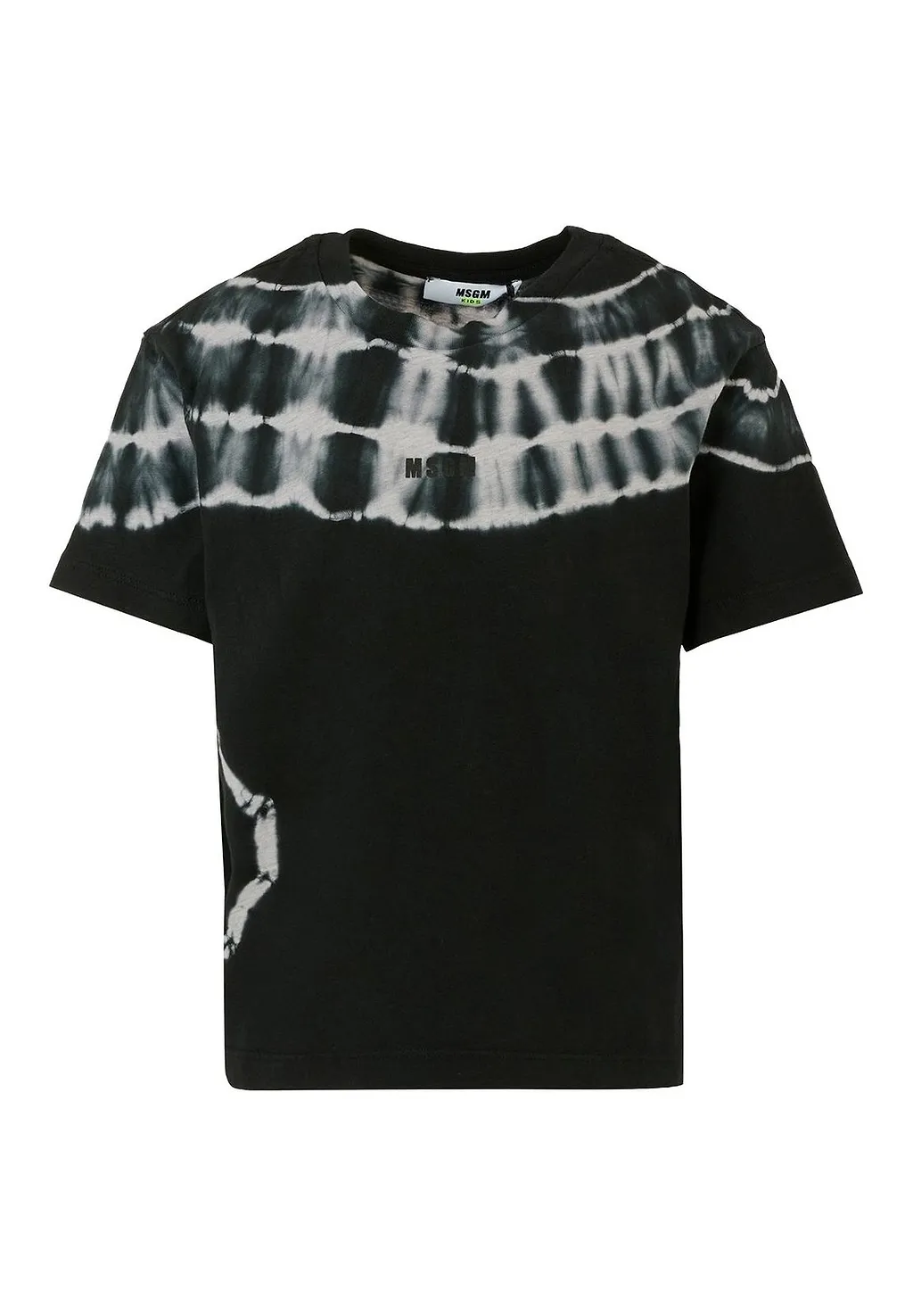 Msgm Kids Tie-Dye Crewneck T-Shirt