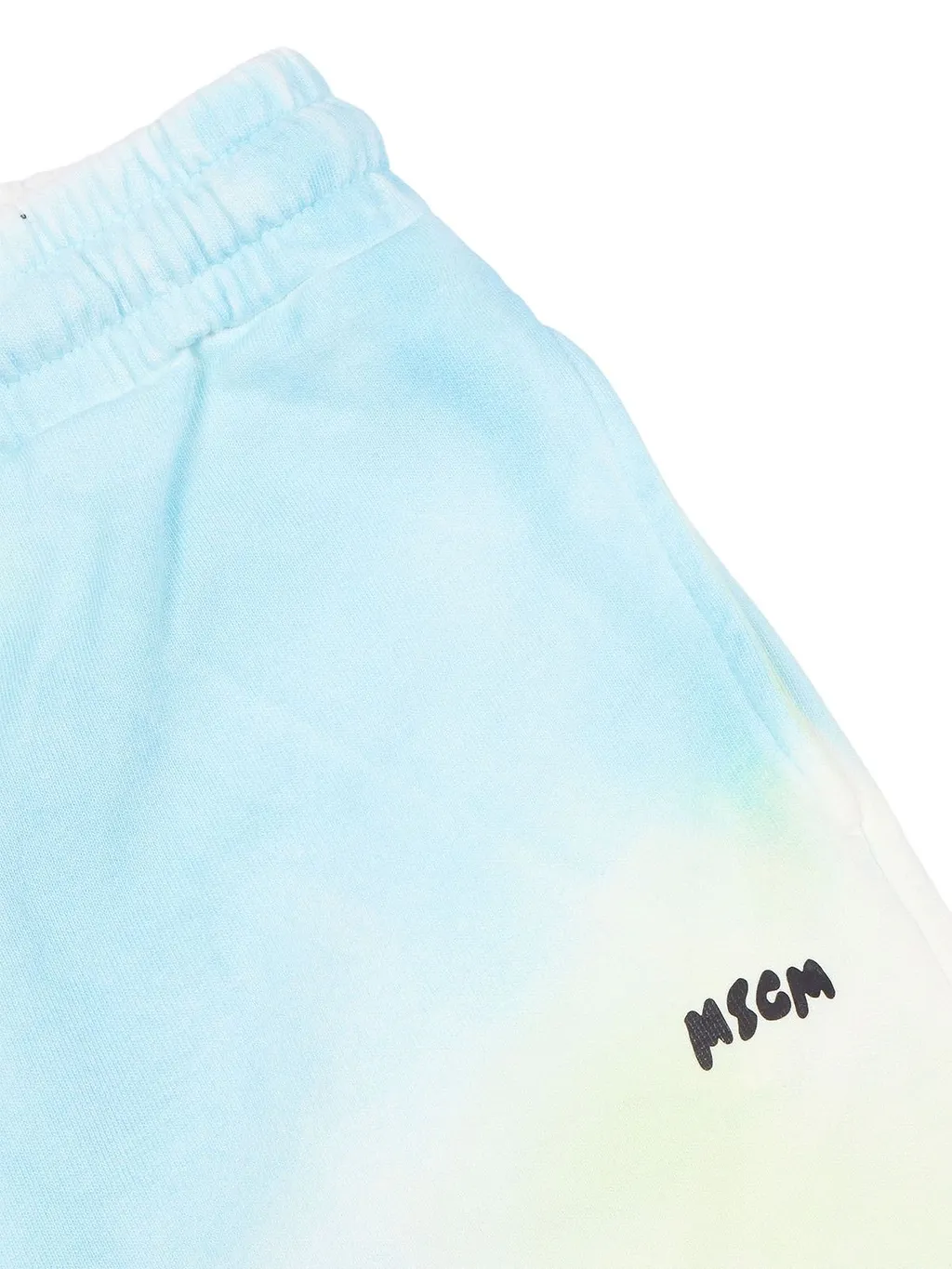 Msgm Kids Tie-Dye Drawstring Shorts
