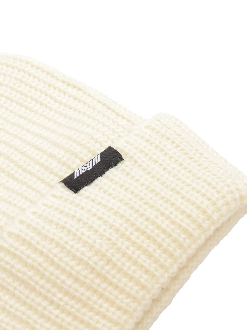 Msgm Kids Turn-Up Hem Beanie