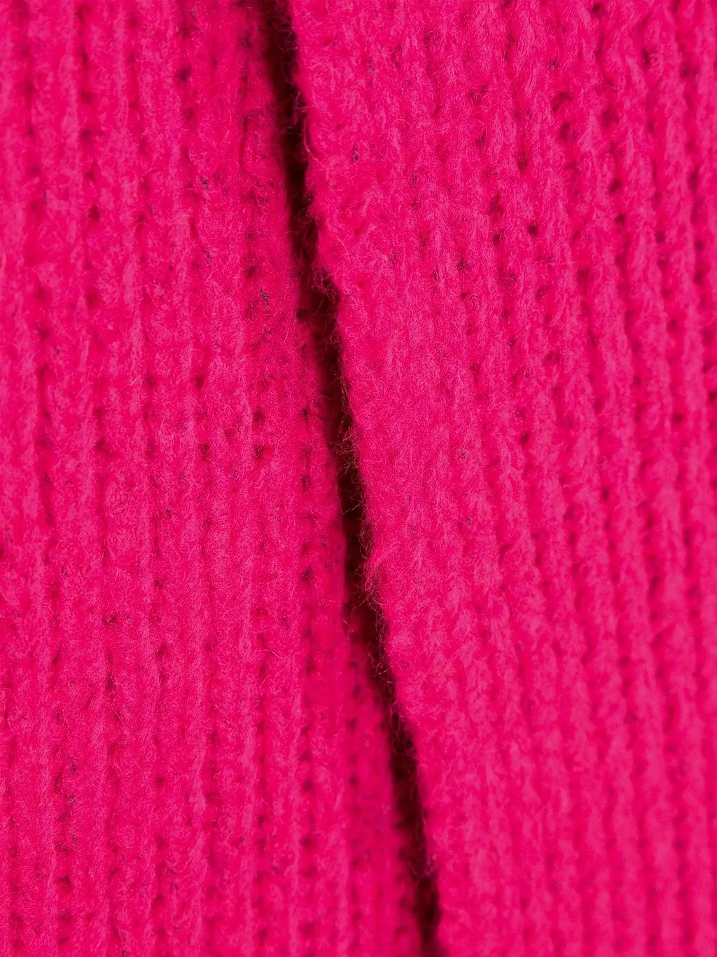 Msgm Knitted Fringed Scarf
