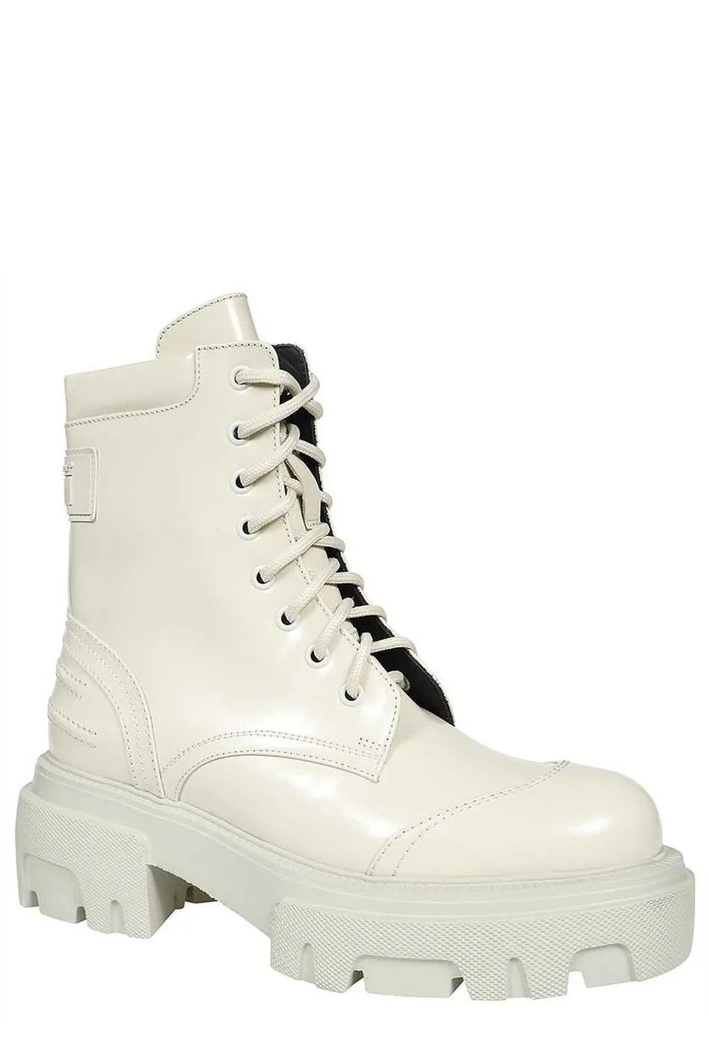 Msgm Lace-Up Platform Ankle Boots