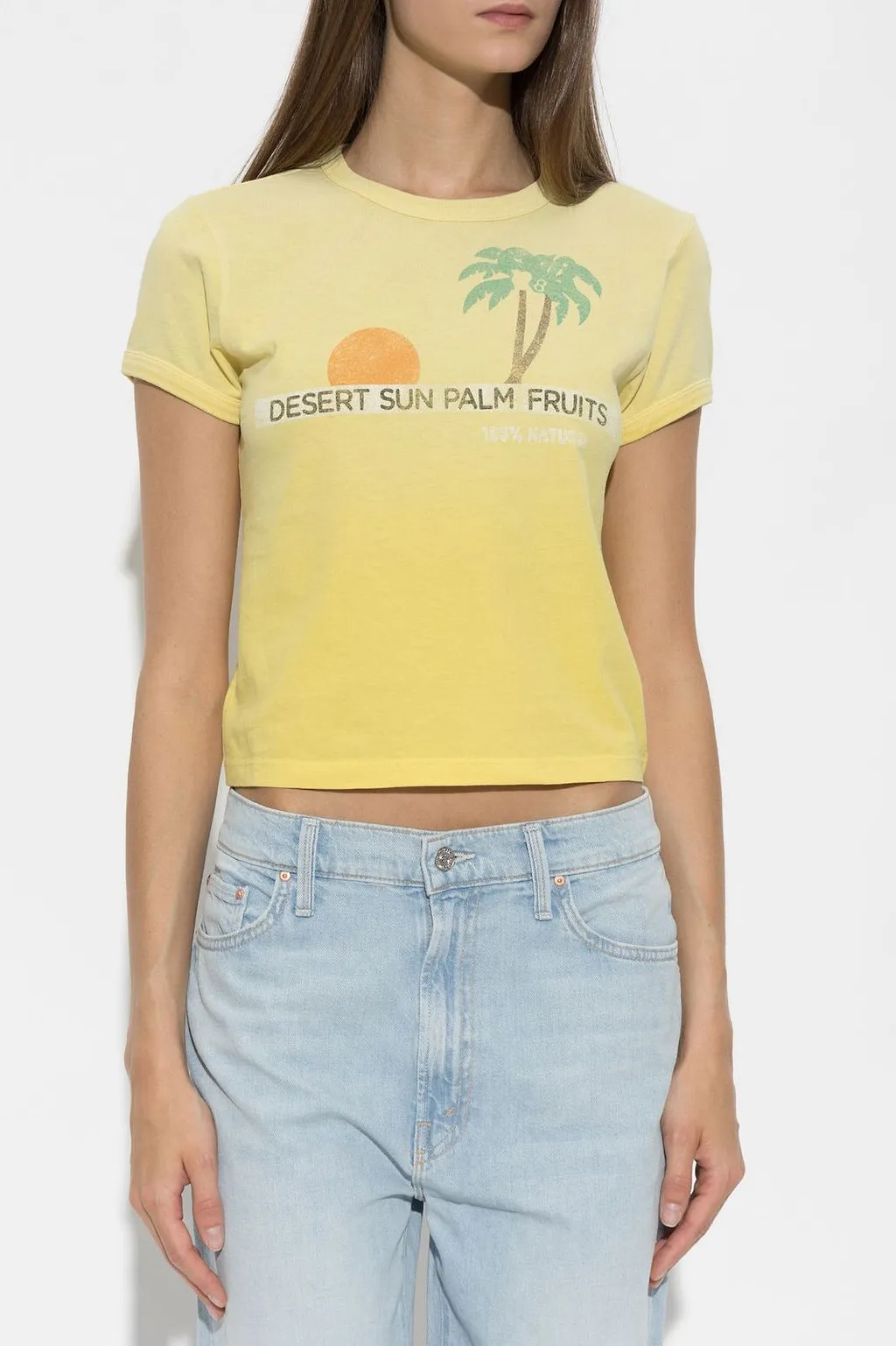 Mother Itty Bitty Ringer Printed T-Shirt