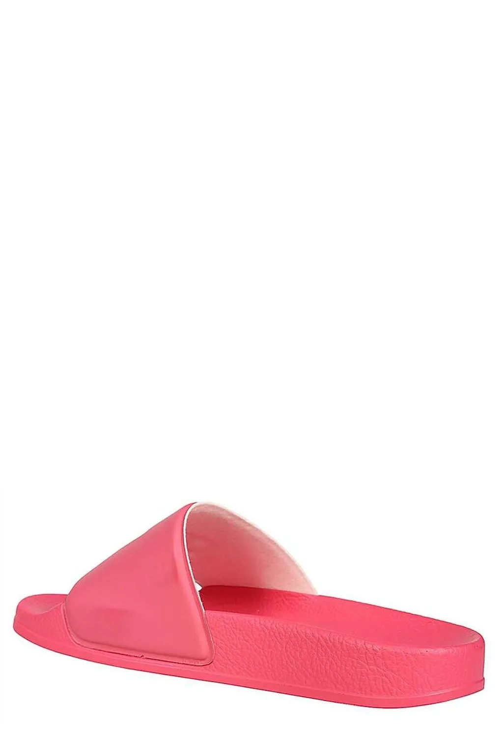 Msgm Logo Embossed Open-Toe Slides