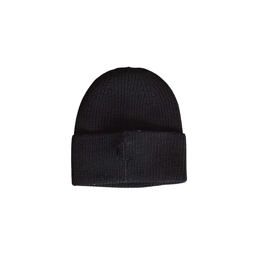 Msgm Logo Embroidered Beanie