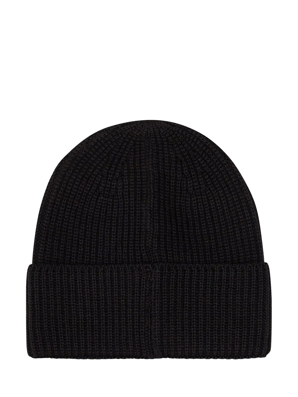 Msgm Logo Embroidered Ribbed-Knit Beanie