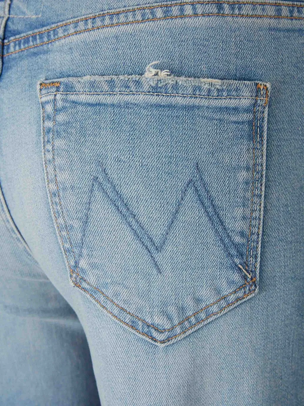 Mother Mid-Rise Flared-Leg Jeans
