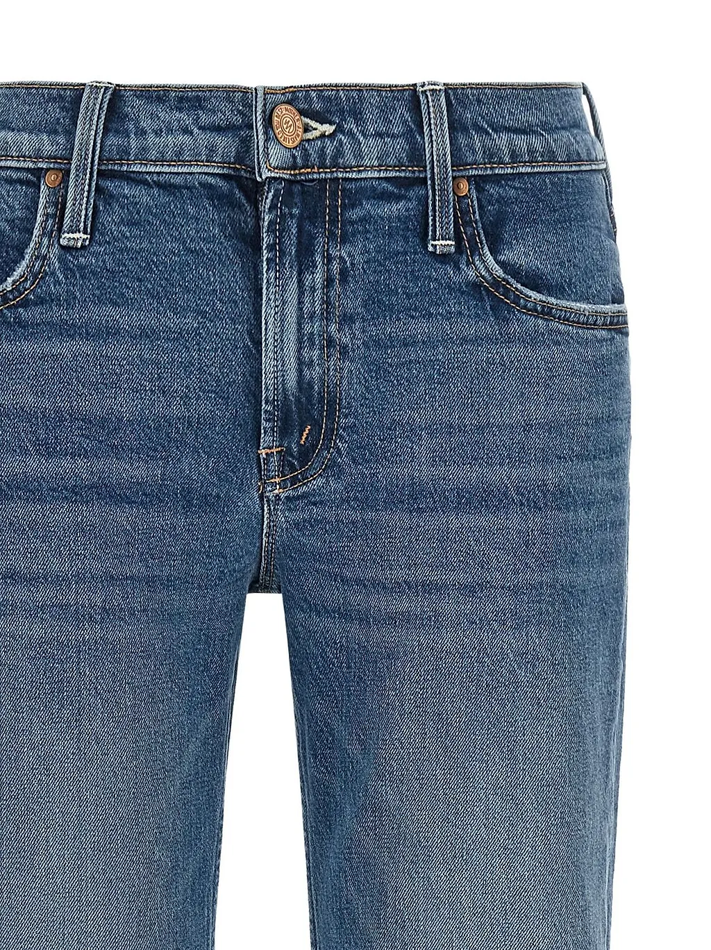 Mother Mid-Rise Flared Jeans