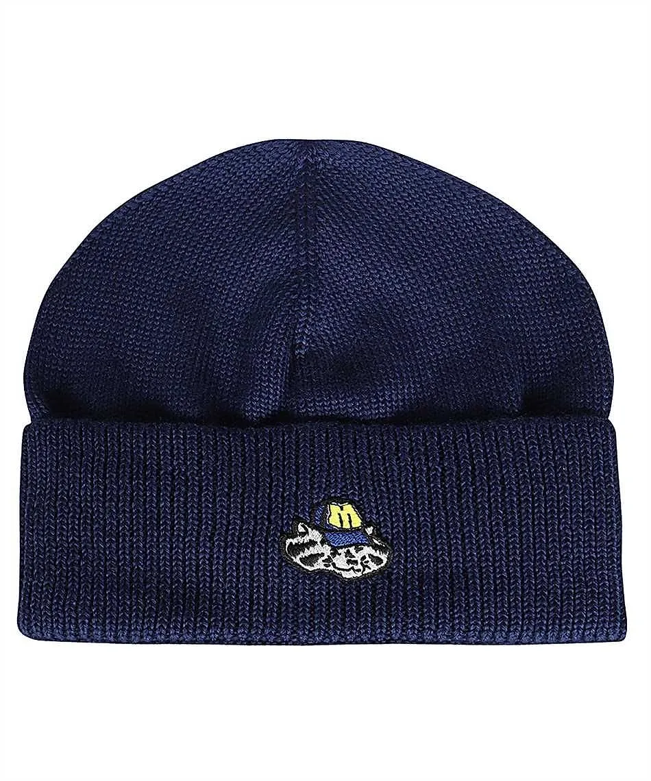 Msgm Logo-Patch Pull-On Beanie