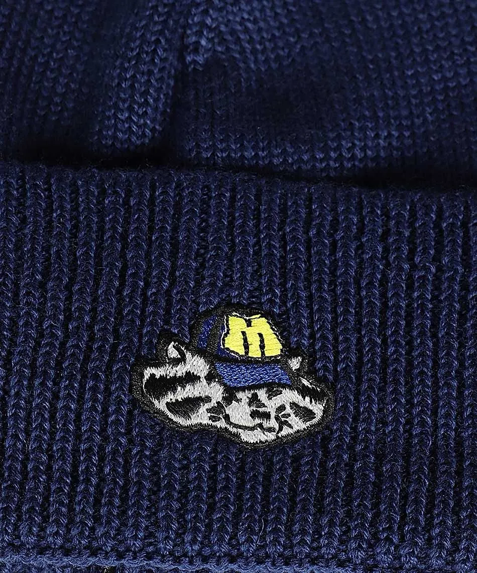 Msgm Logo-Patch Pull-On Beanie