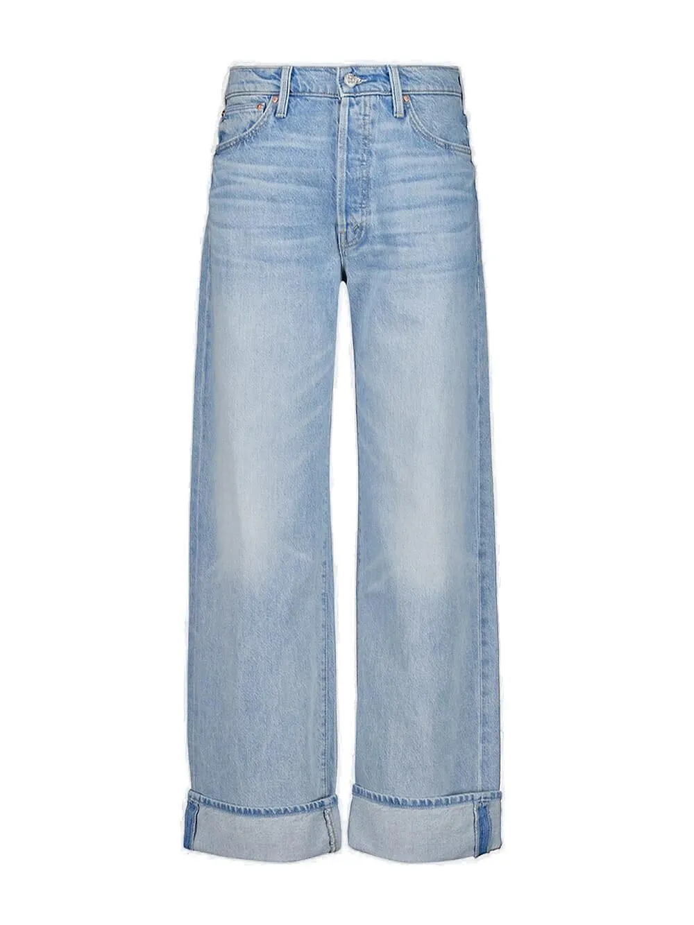 Mother The Dodger Button Hover Cuff Jeans