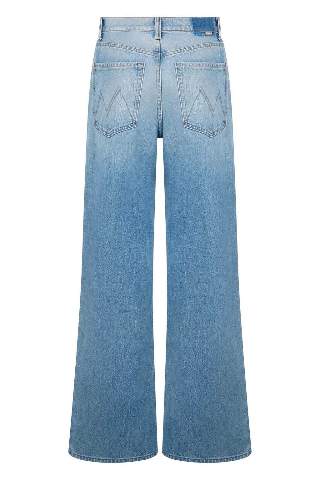 Mother Frayed Wide-Leg Jeans