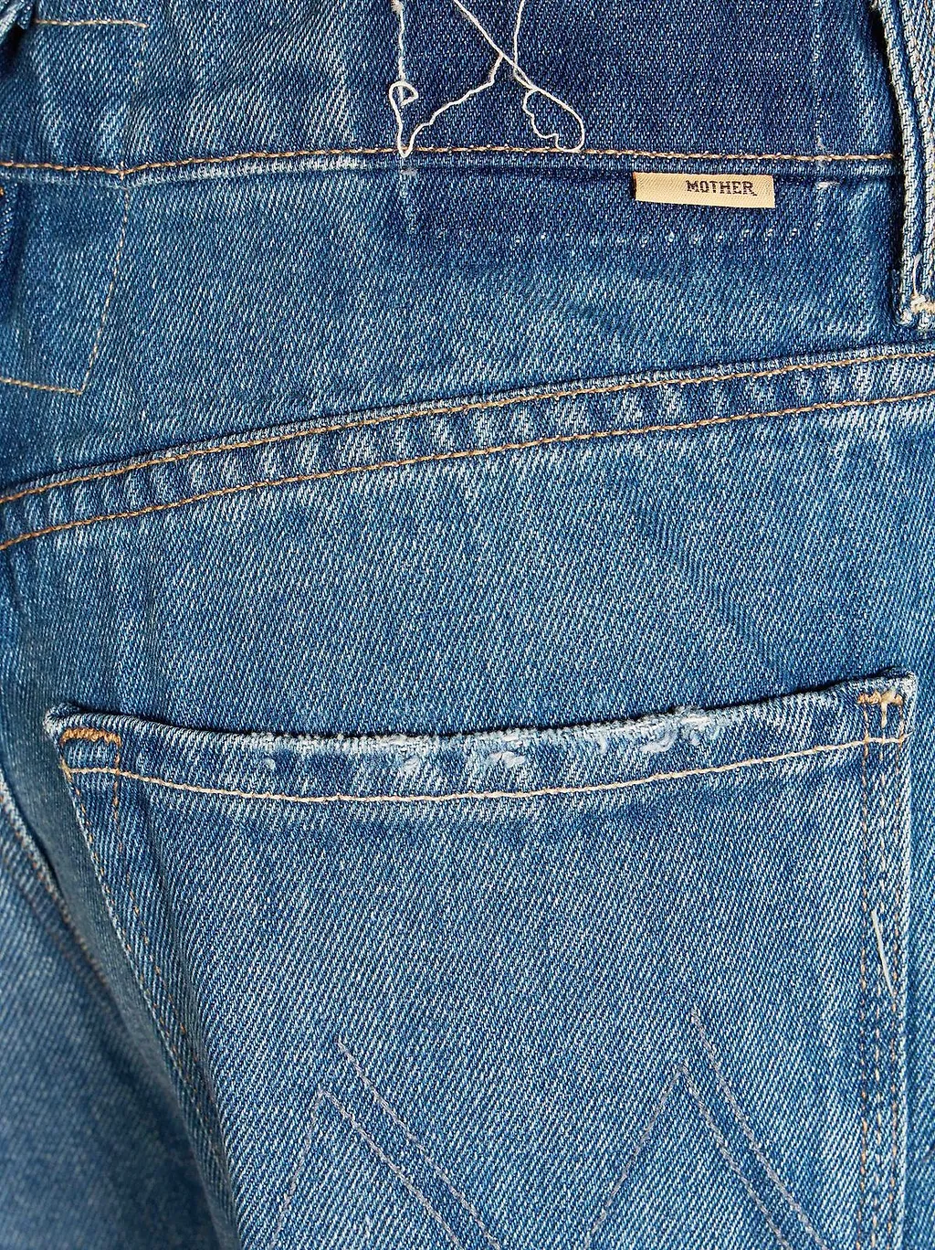Mother The Ditcher Roller Zip Skimp Jeans