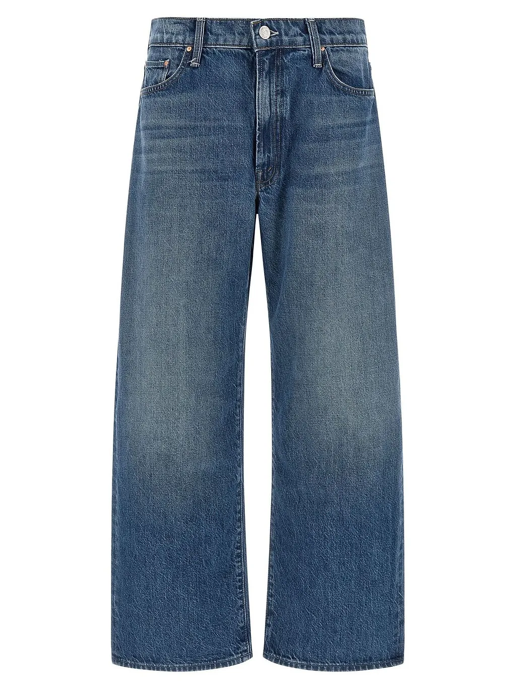 Mother The Dodger Flood Wide-Leg Jeans