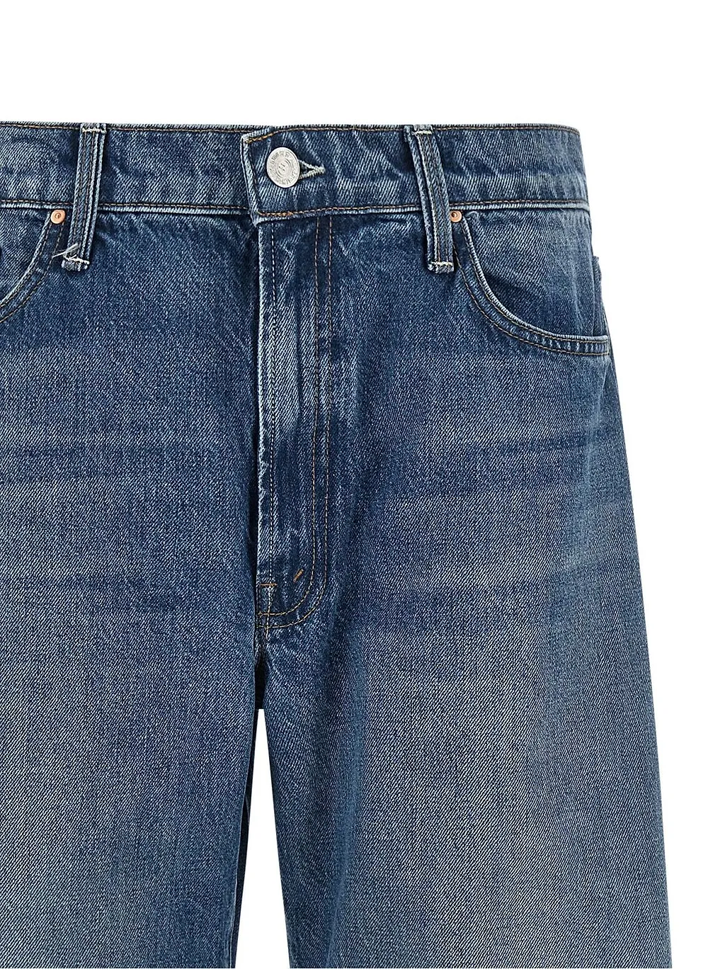 Mother The Dodger Flood Wide-Leg Jeans
