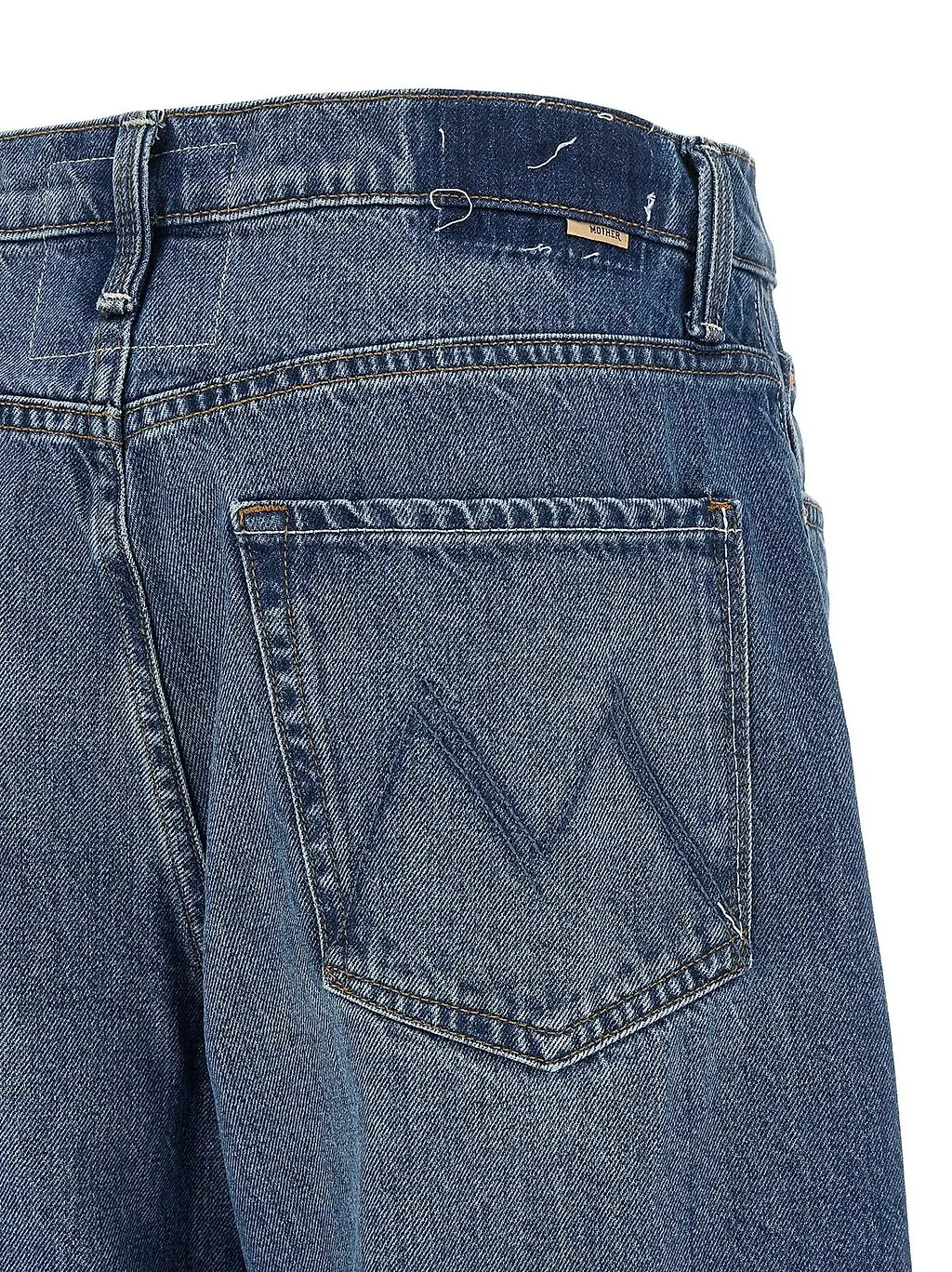 Mother The Dodger Flood Wide-Leg Jeans