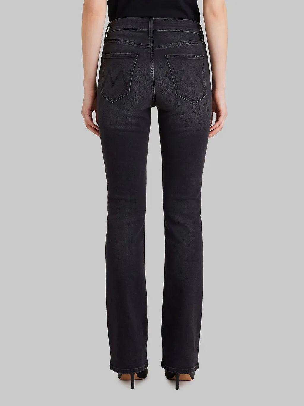 Mother The Jinx Heel Bootcut Jeans